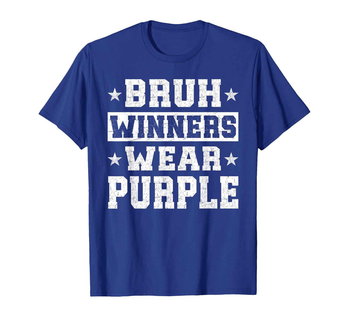 Spirit Week Winners Wear Purple Camp Team Game Color Sports T-Shirt