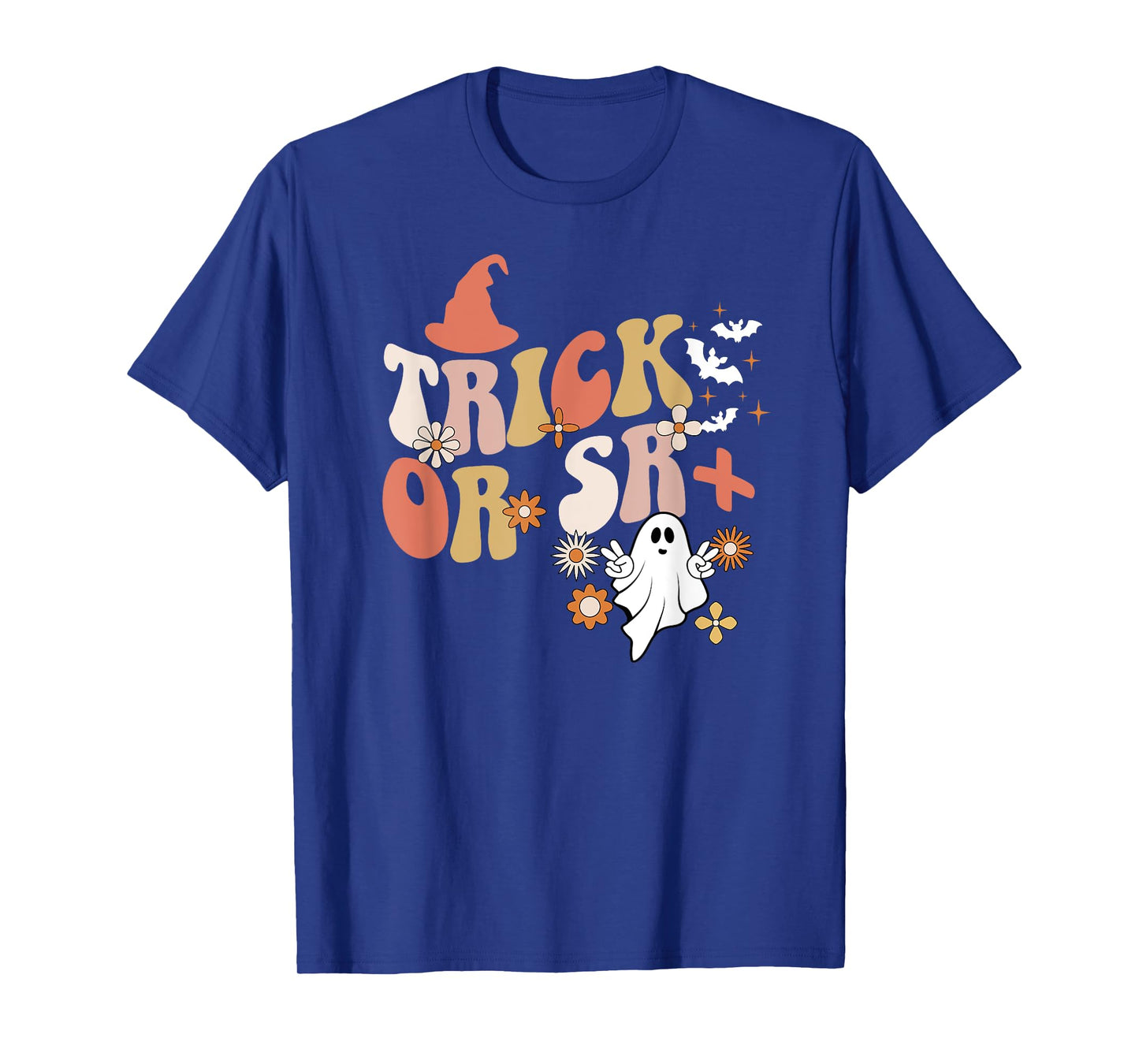Trick Or SR+ Spooky ABA Therapist Halloween ABA Therapy T-Shirt