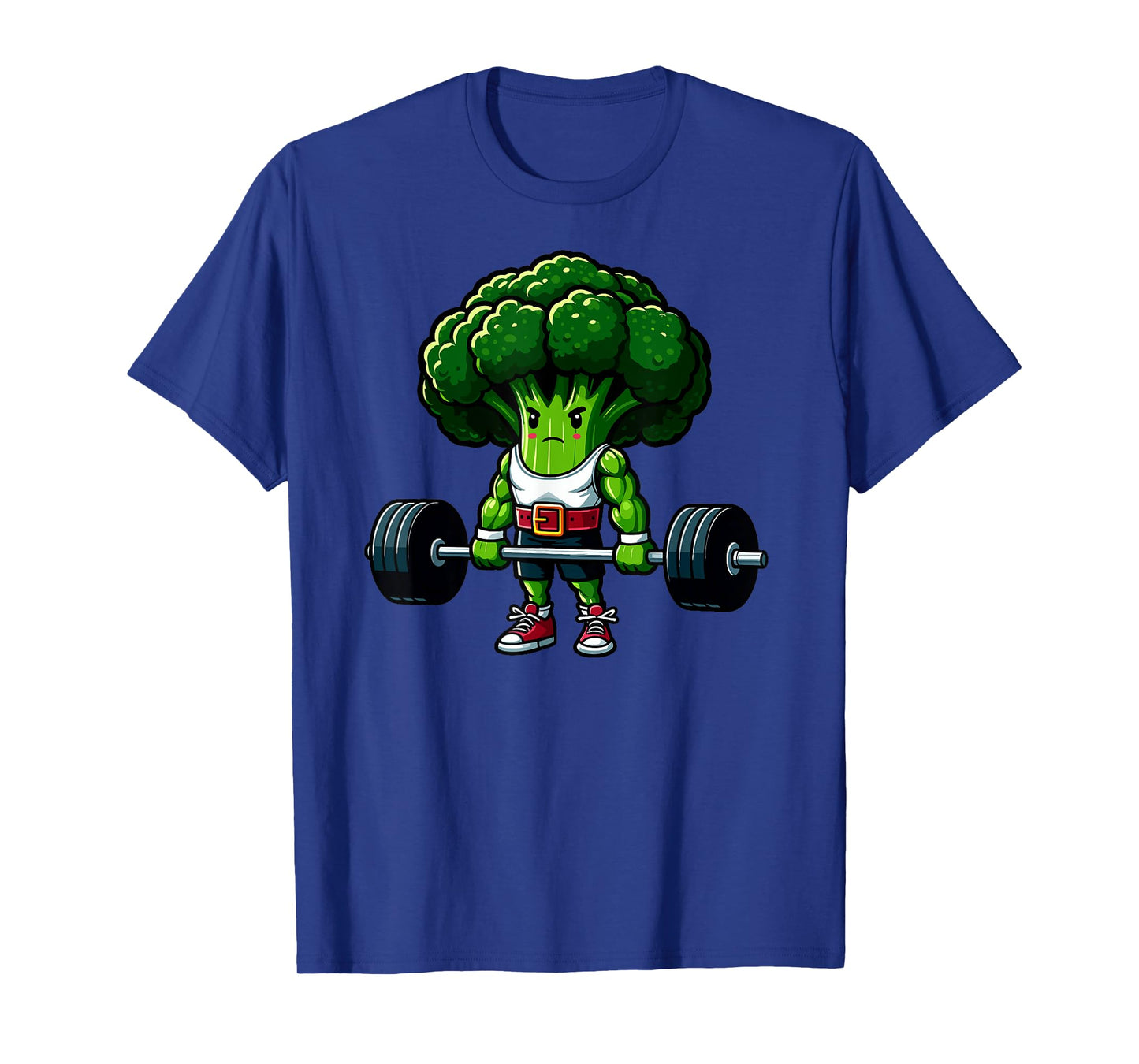 Broccoli Deadlift Weightlifting Gym Vegan Tee Powerlifting T-Shirt