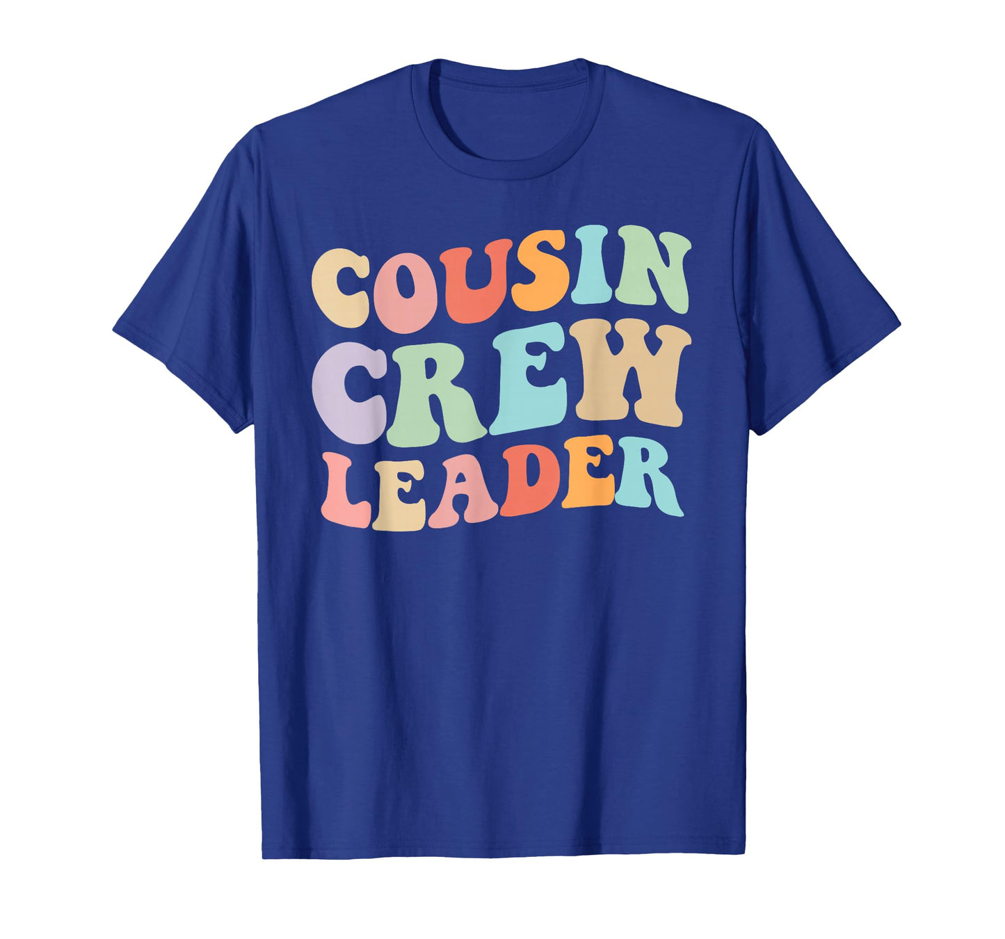 Cousin Crew Leader Retro Graphic β Fun Cousin Group Design T-Shirt