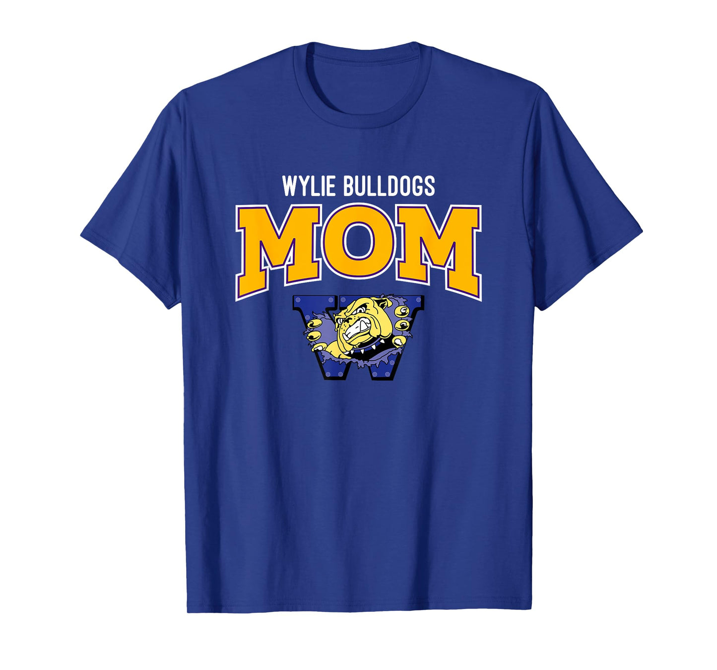 Wylie Bulldogs Logo Mom HS T-Shirt
