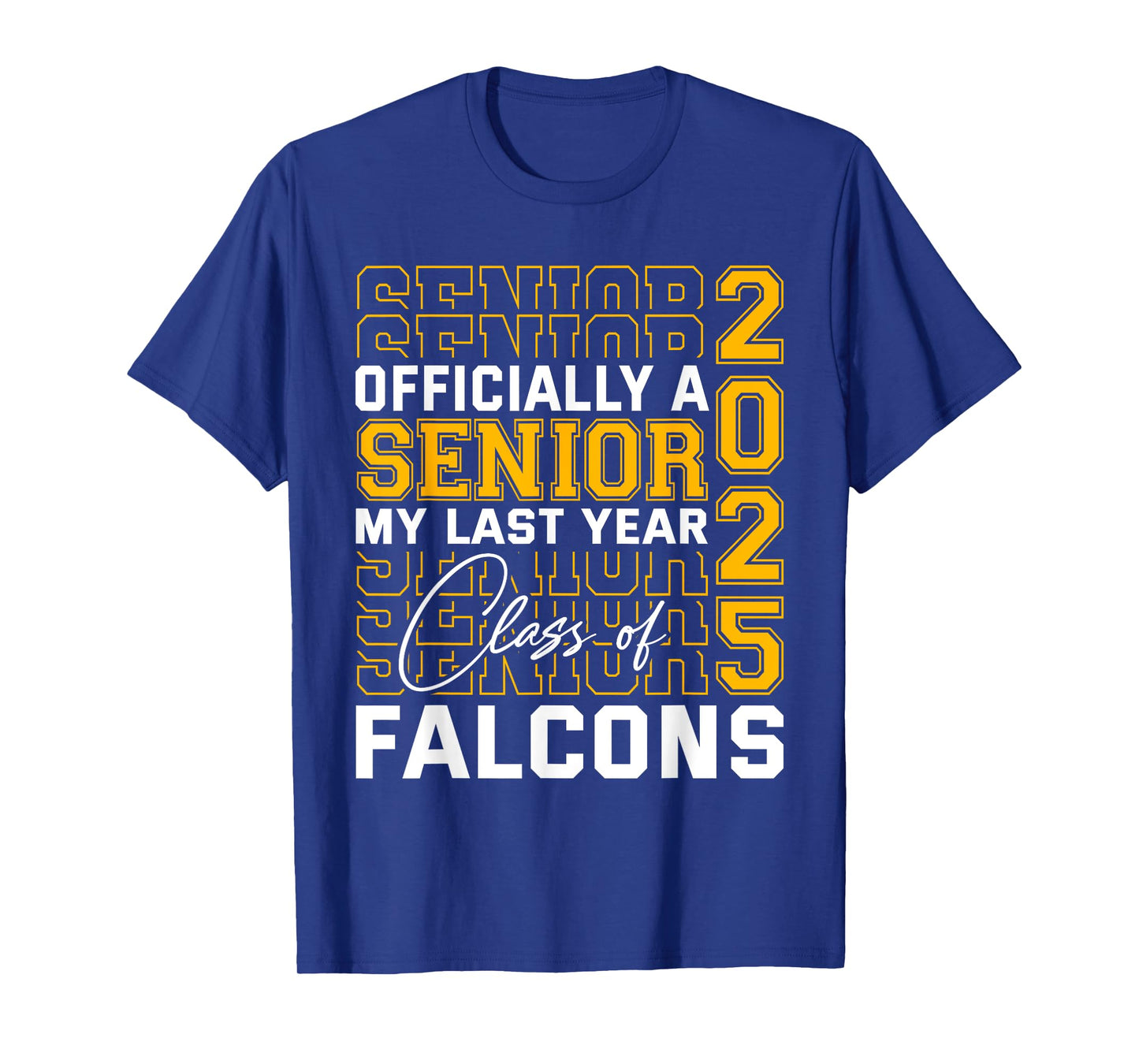 Fairfield Falcons Officially a Senior Class of 2025 HS T-Shirt