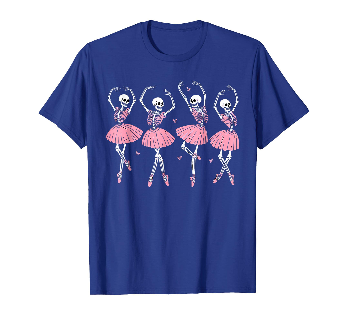 Skeleton Ballerinas Ballet Dance Cute Girl Halloween Costume T-Shirt