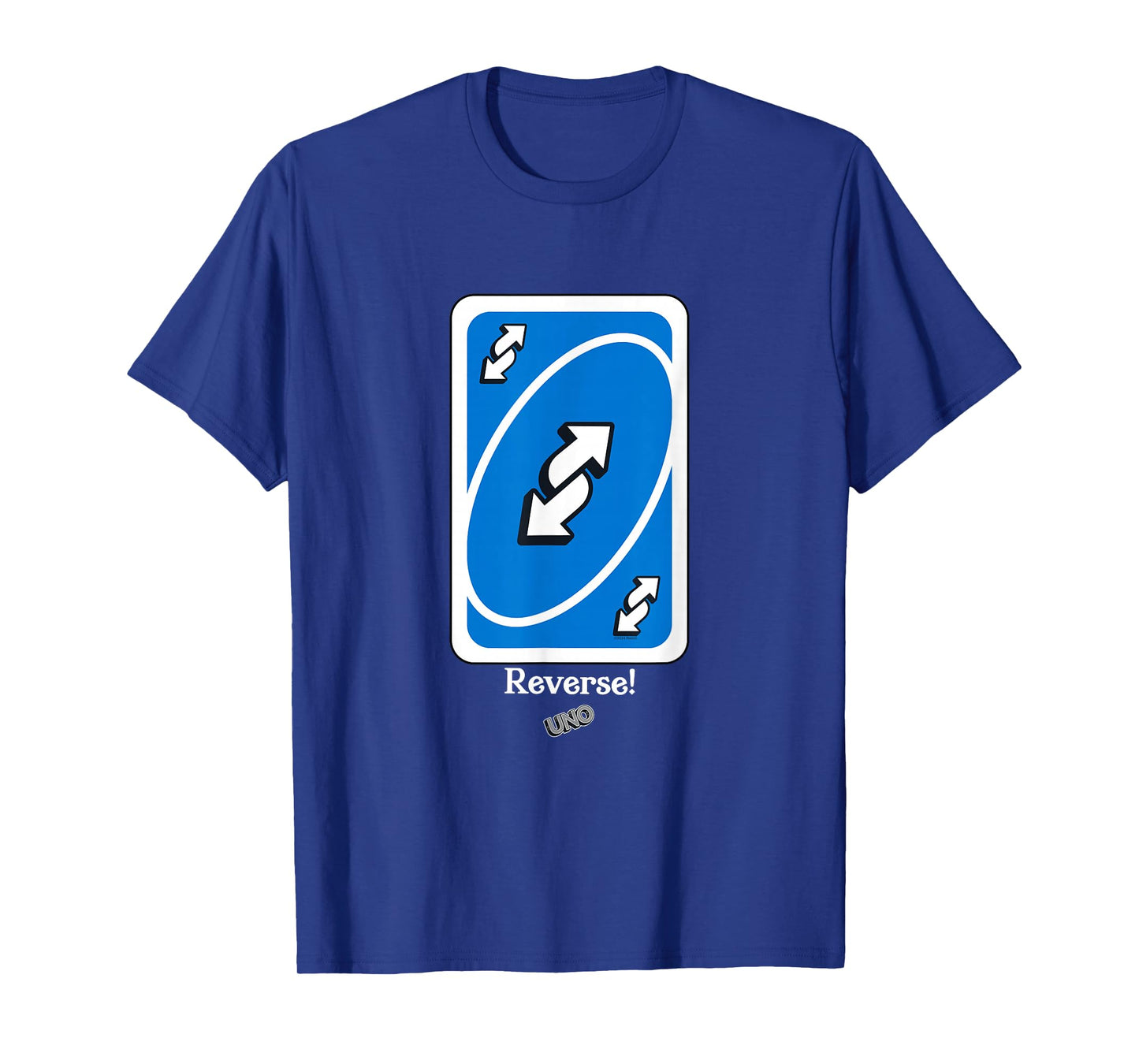 UNO - Blue Reverse Card T-Shirt