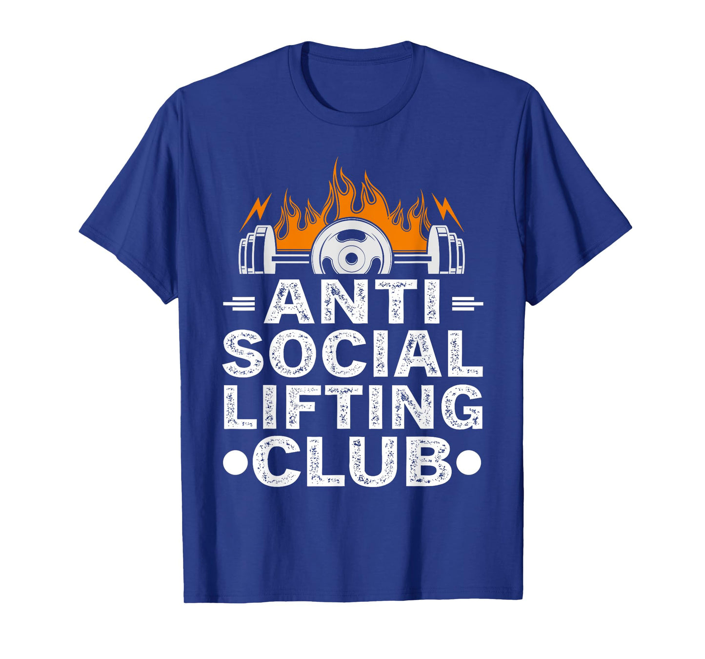 Funny Gym Anti Social Lifting Club Fitness Workouts Mom T-Shirt