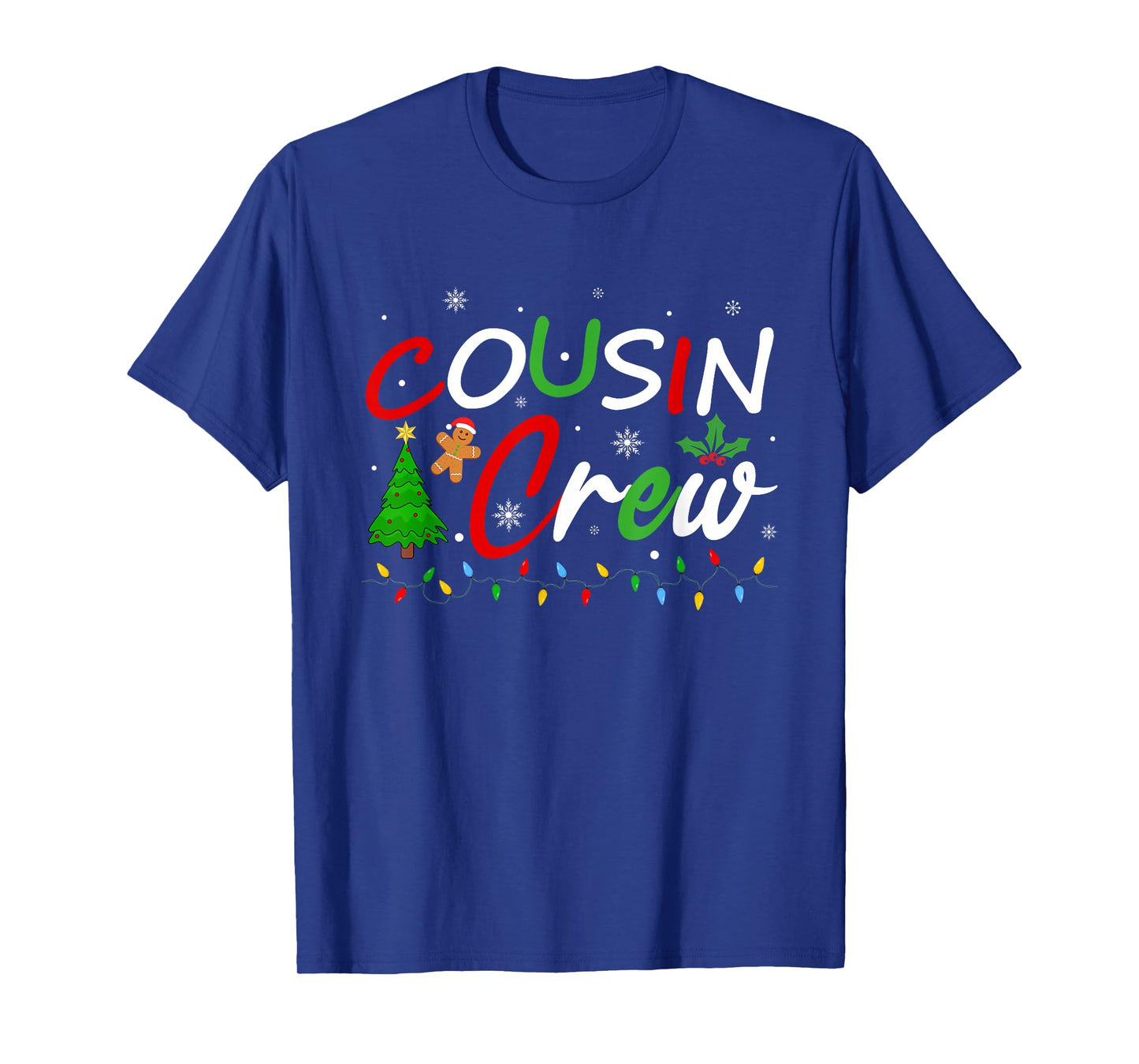Cousin Crew Christmas Family Santa Men Women Kids Xmas PJs T-Shirt