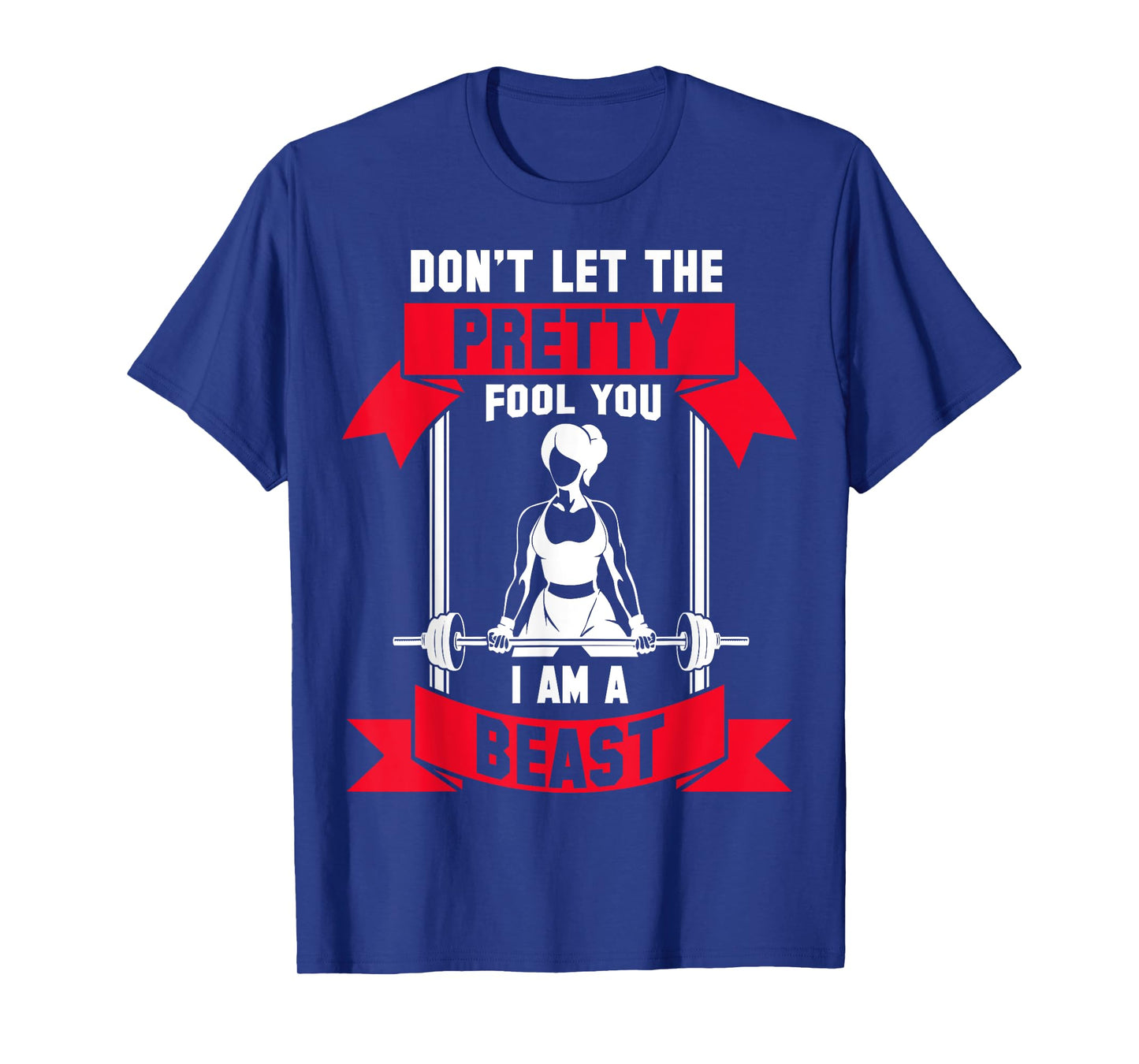 Women Weight-Lifting Workout Quote Funny Fitness Lover Gift T-Shirt