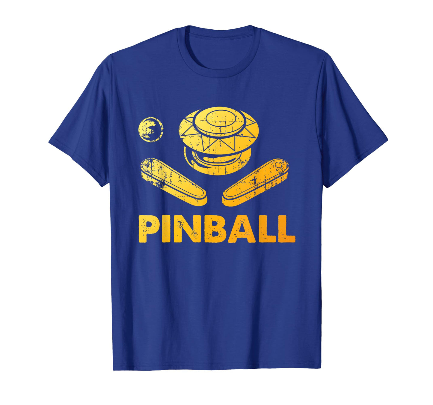 Cool Arcade Gaming Pinball Player Gift Men Women Vintage Pinball Funny Pinballer Machine Flipping Ball Lovers T-Shirt