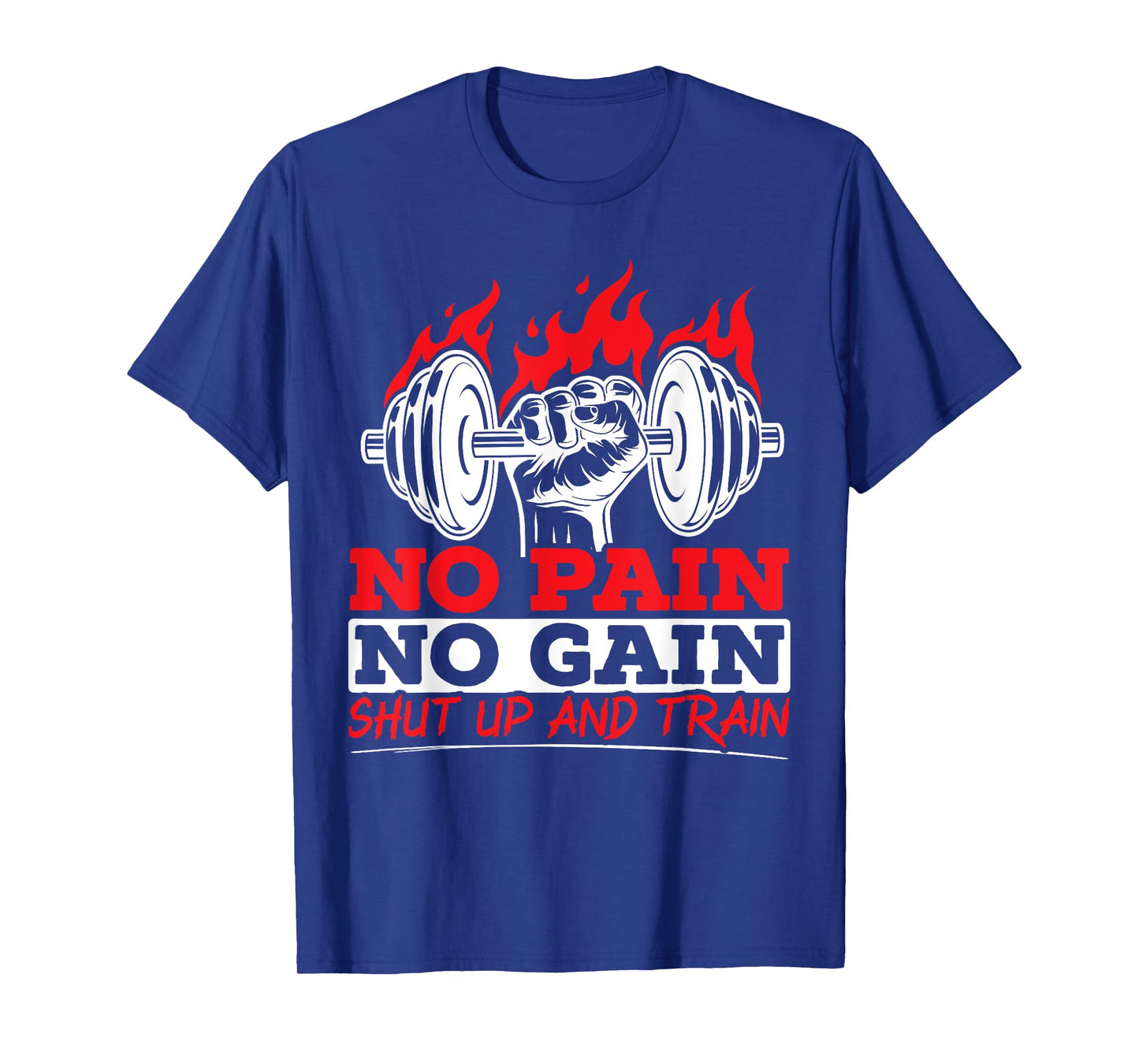 All Pain No Gains Gym Weightlifting Bodybuilding Fitness T-Shirt