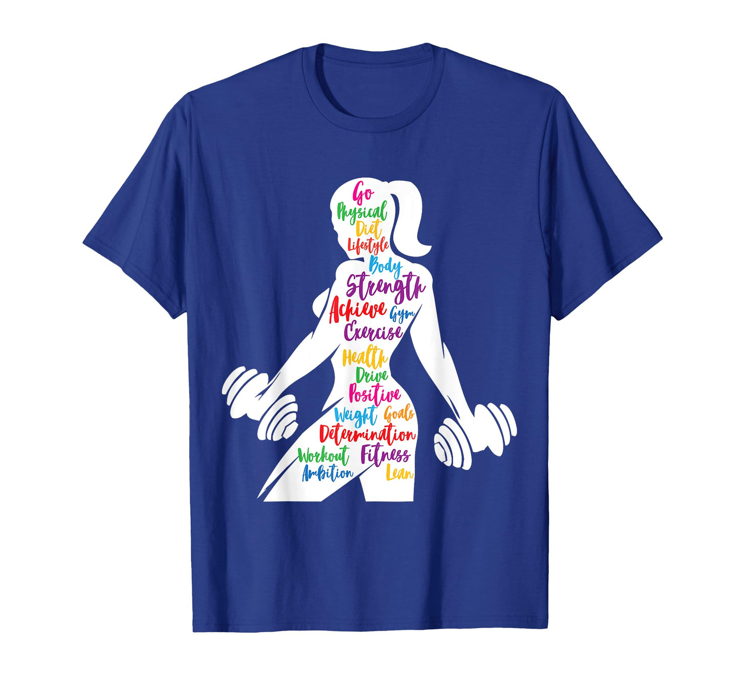 Women Gym Motivation Workout Motivational Fitness Lover Gift T-Shirt