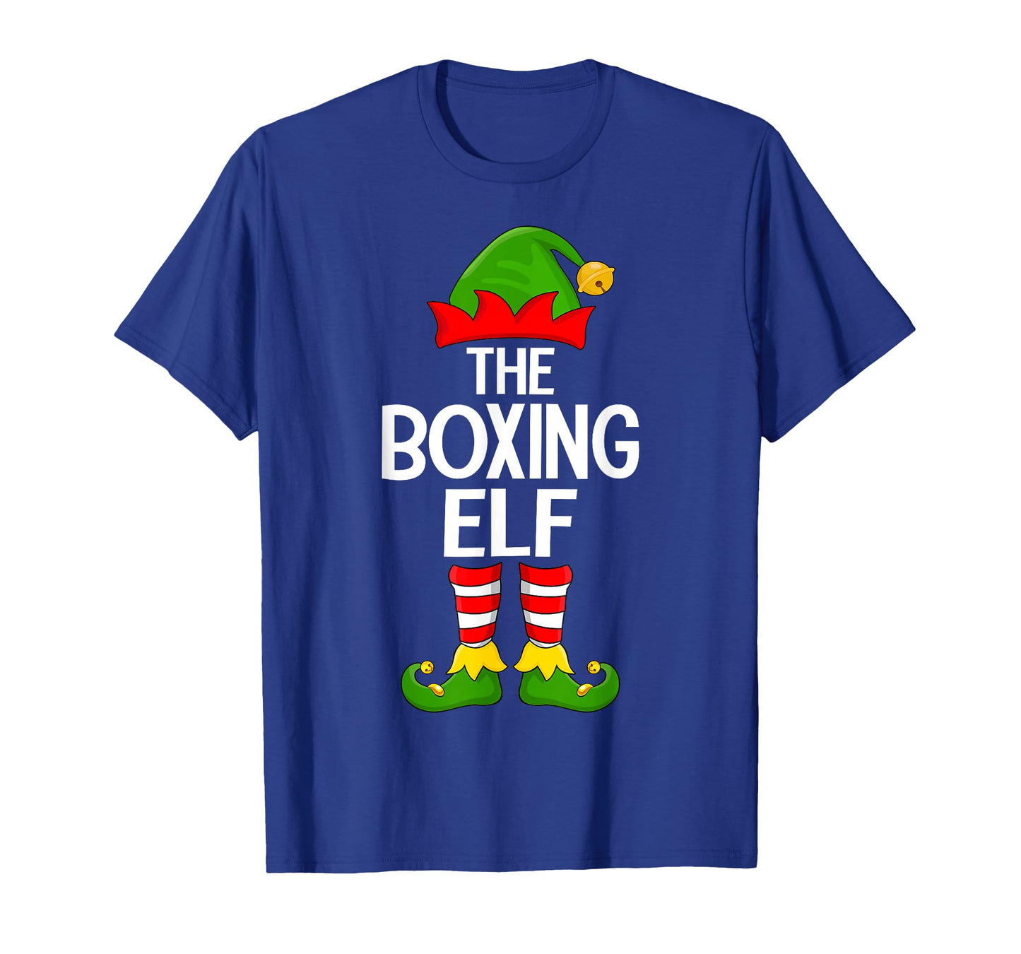 Boxing Elf Xmas Matching Family Elf Squad Christmas T-Shirt