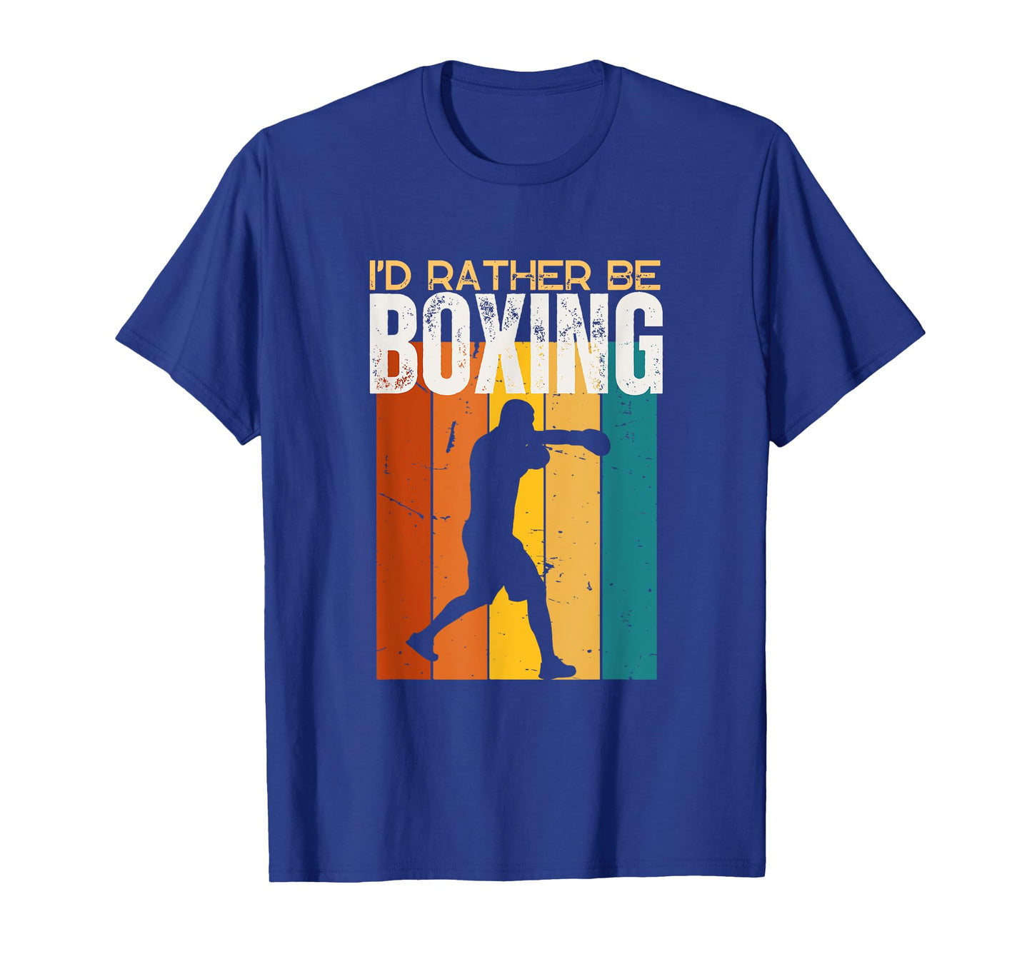 I'd Rather Be Boxing Funny Boxer T-Shirt