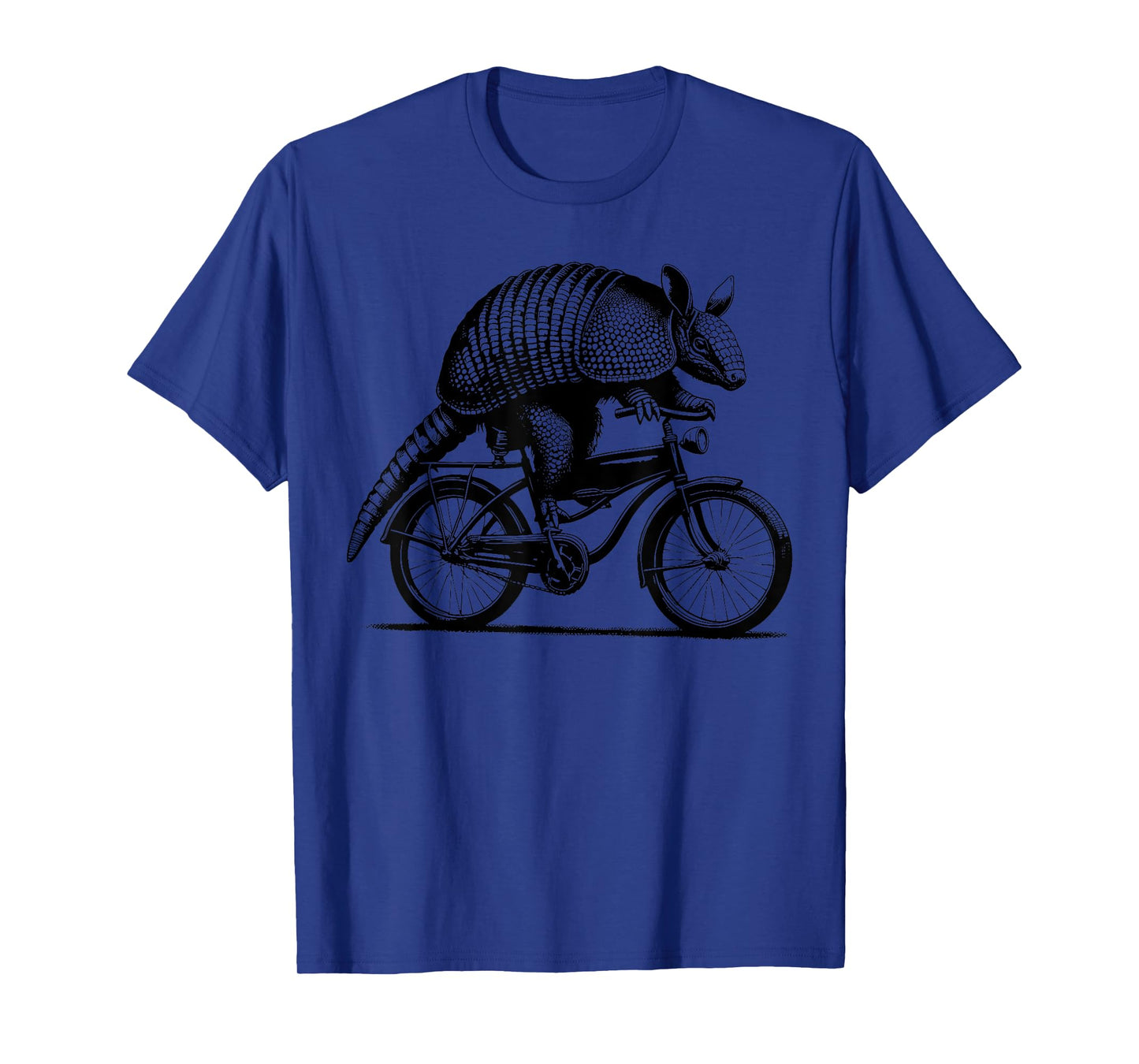 Armadillo Riding Bicycle Vintage Cycling Armadillo Biker T-Shirt