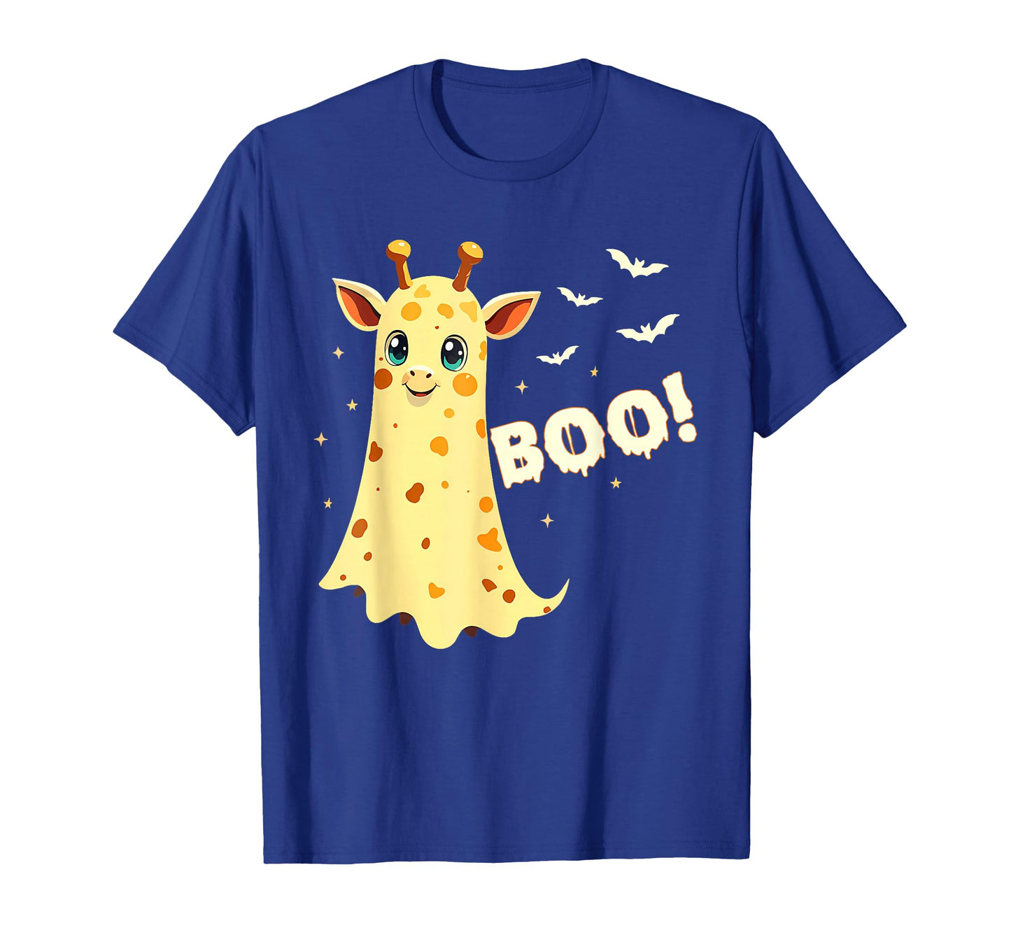Giraffe Boo Halloween Costume Men Women Kids Funny T-Shirt