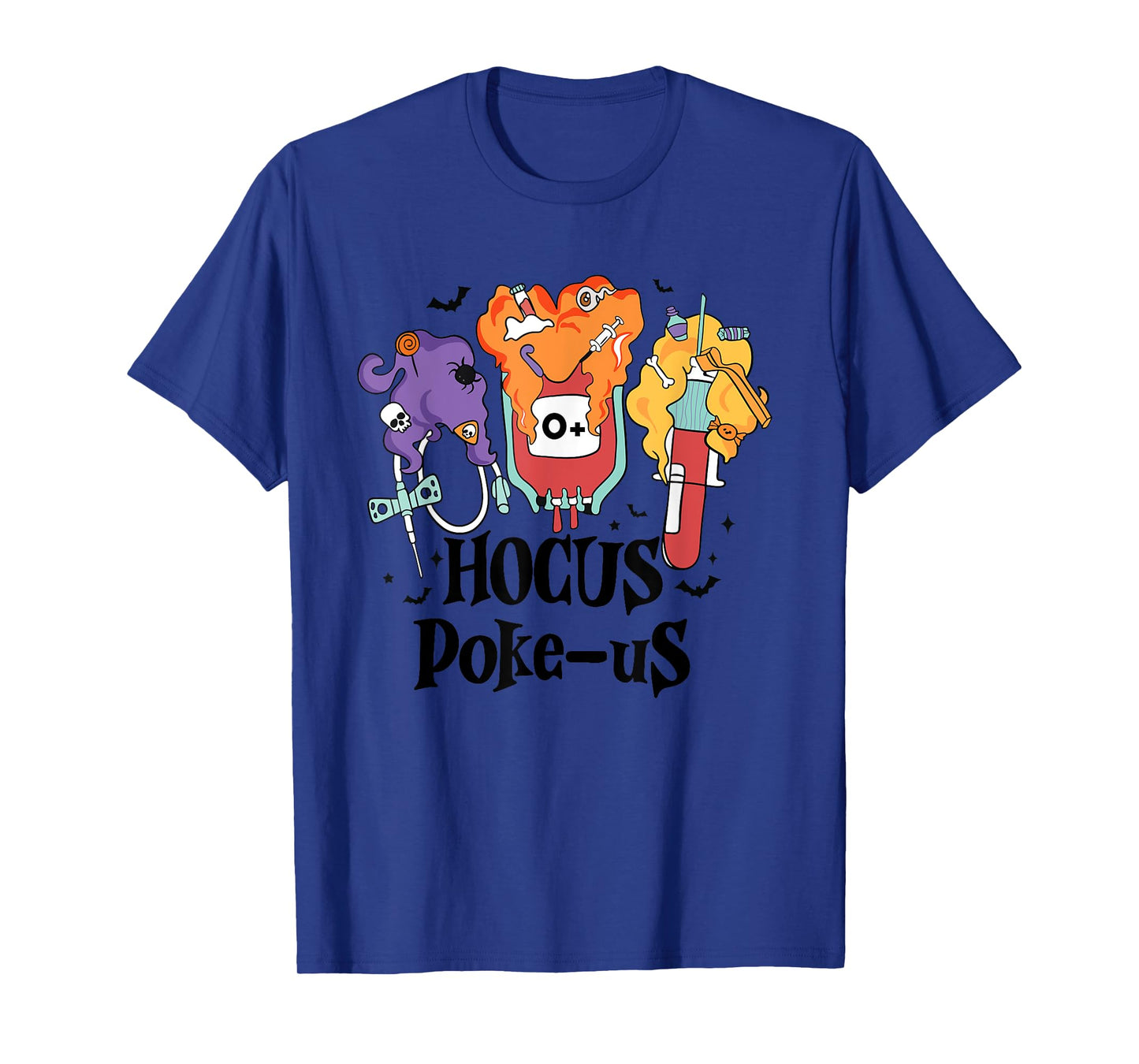 Phlebotomist Medical Lab Tech Nurse Halloween Spooky Health T-Shirt