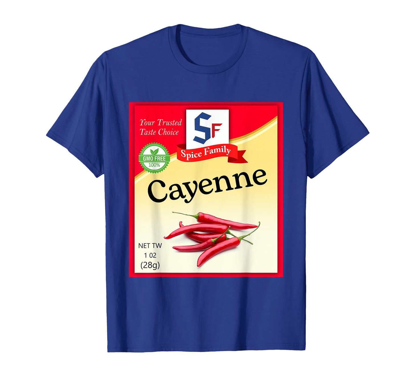 Pepper Cayenne Condiment Costume Holiday Spice Costumes T-Shirt
