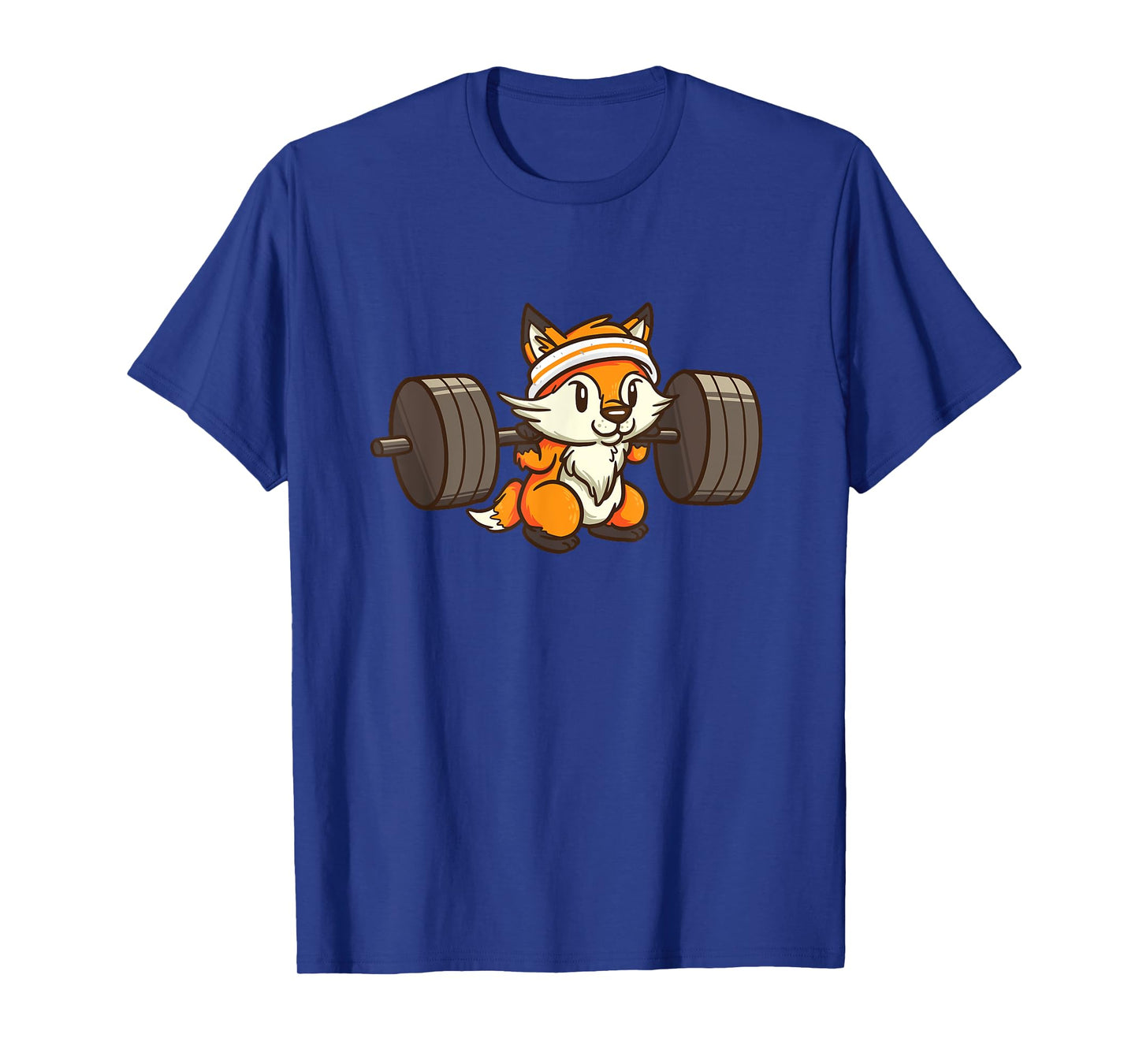Fox Deadlift Powerlifting Weightlifting Gym Lovers Gift T-Shirt