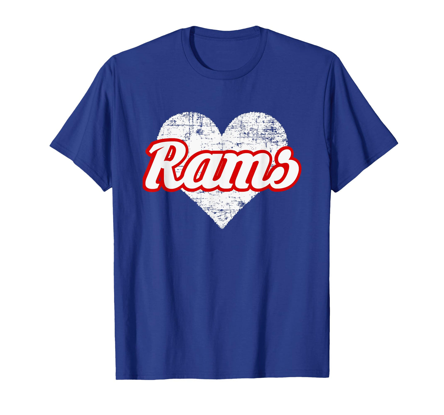Edgewood Rams Over Heart T-Shirt