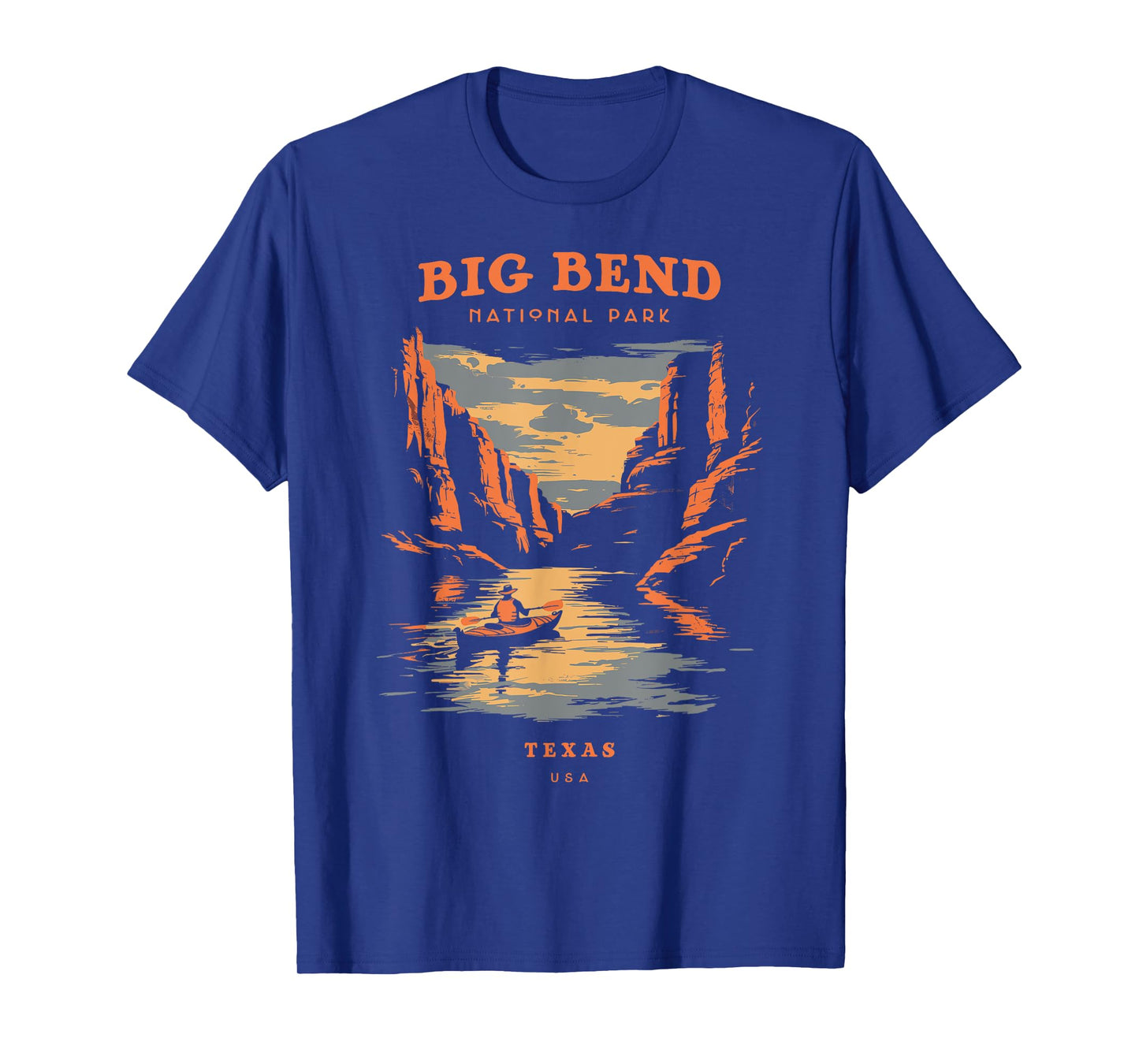 Big Bend National Park Texas Retro Vintage T-Shirt