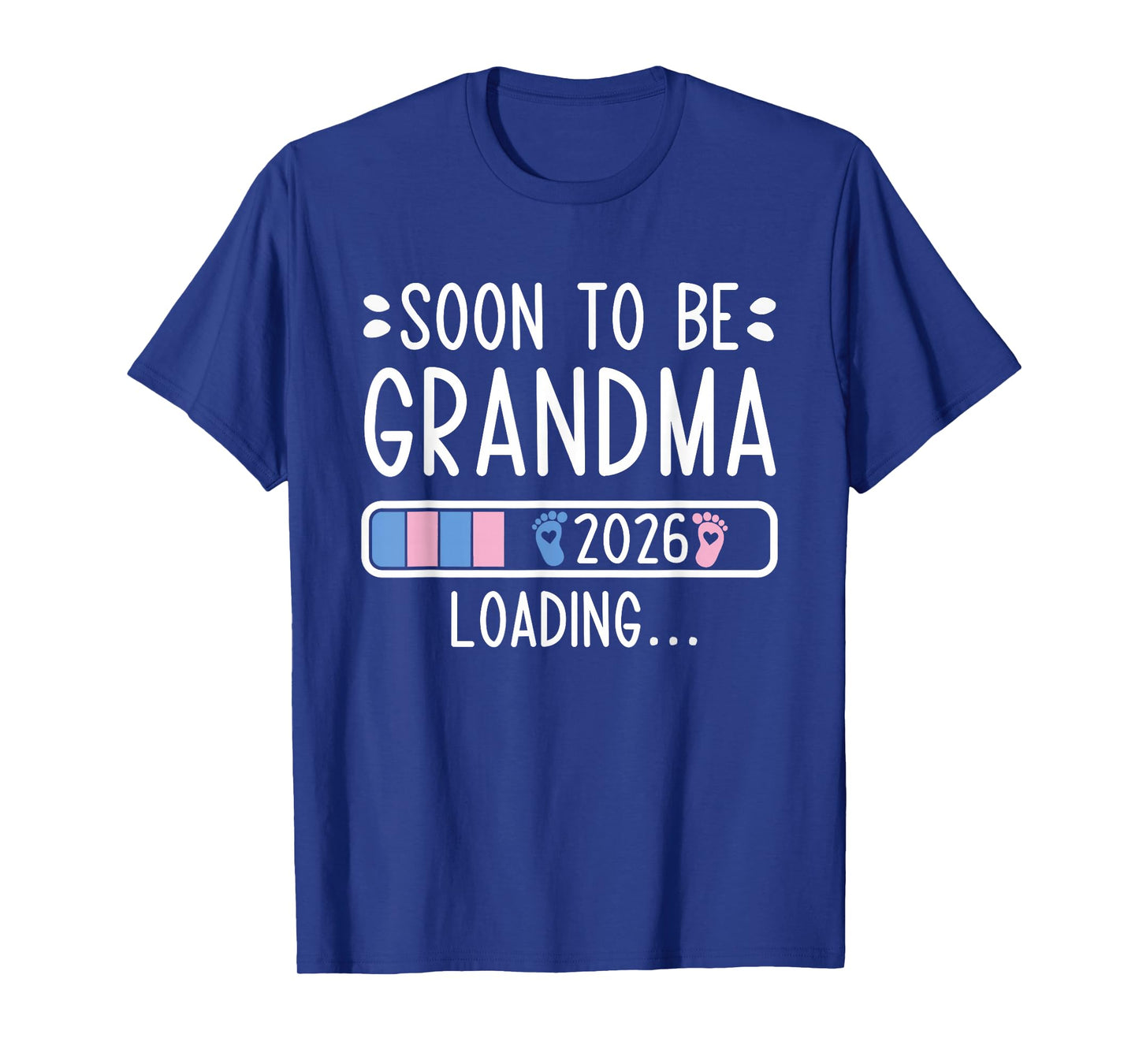 Soon to Be Grandma 2026 Loading Pregnancy Announcement 2026 T-Shirt