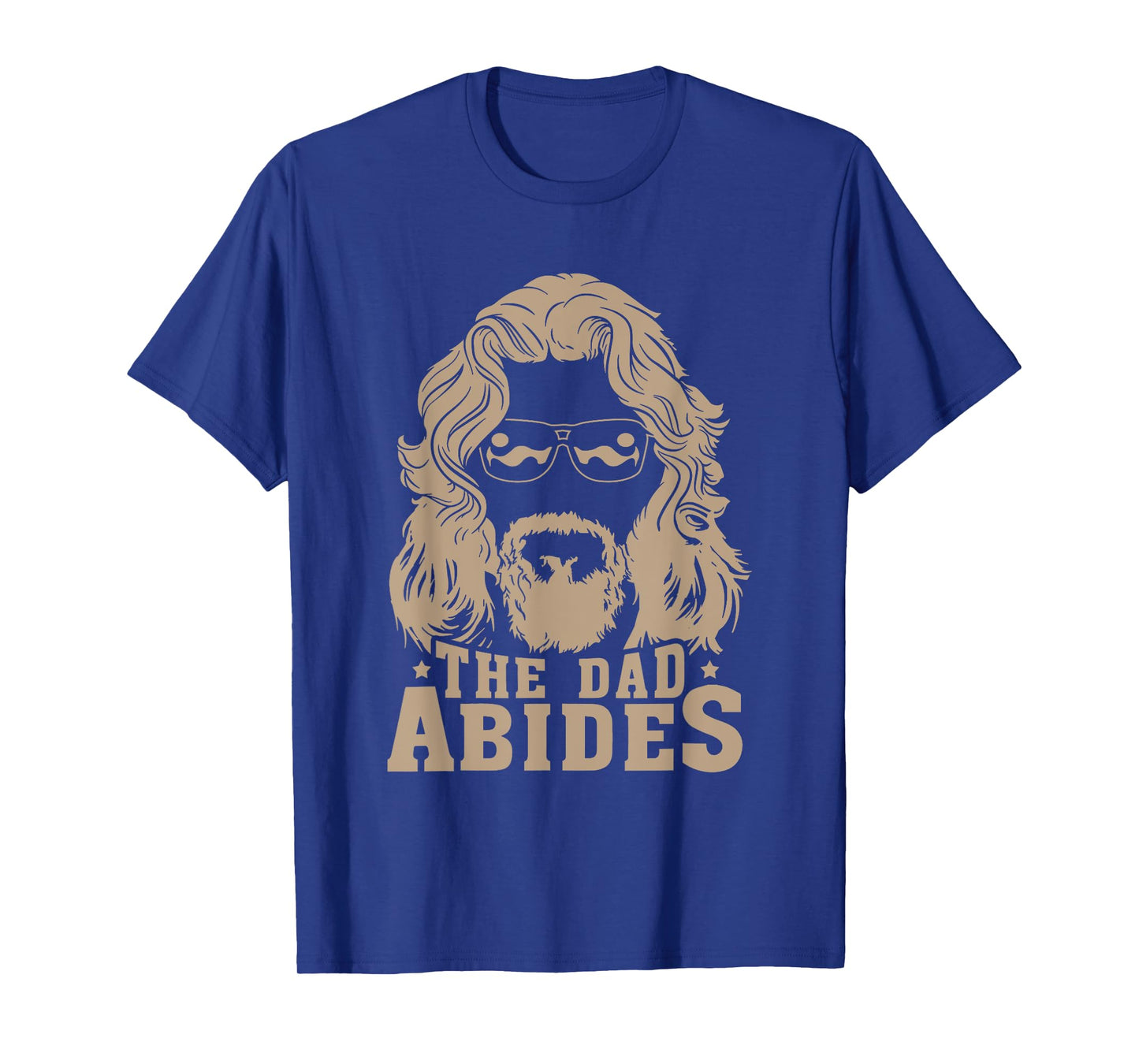 Vintage Retro The Dad Abides Funny Dad Father's Day T-Shirt