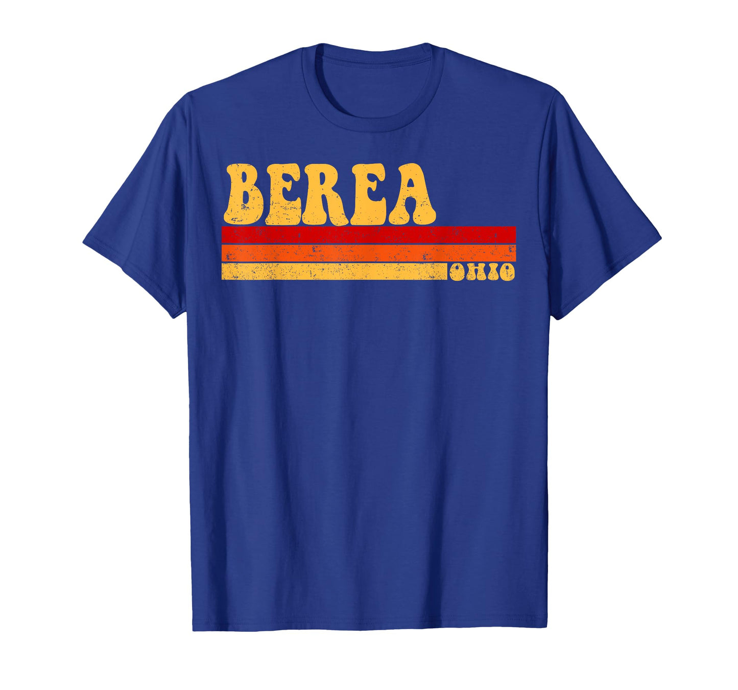BEREA Ohio City Vintage Roots Retro Design 70s 80s T-Shirt