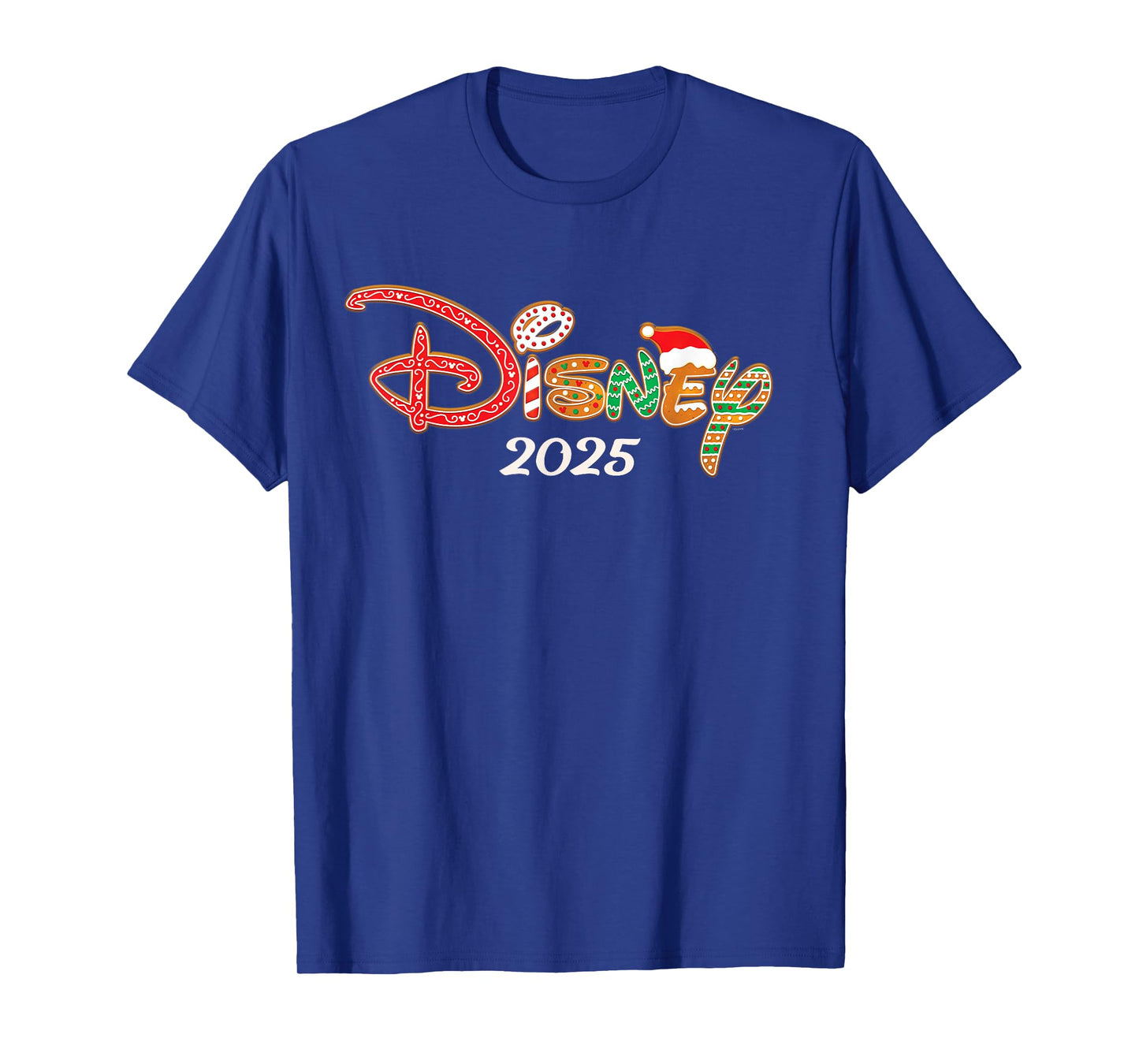 Disney Holiday Christmas Vacation Trip Gingerbread Logo 2025 T-Shirt