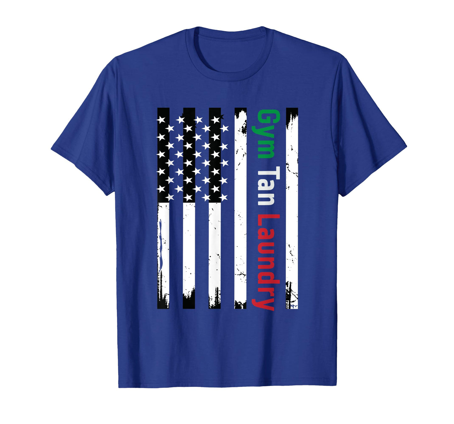 Gym Tan Laundry GTL New Jersey Garden NJ Shore Italian Flag T-Shirt