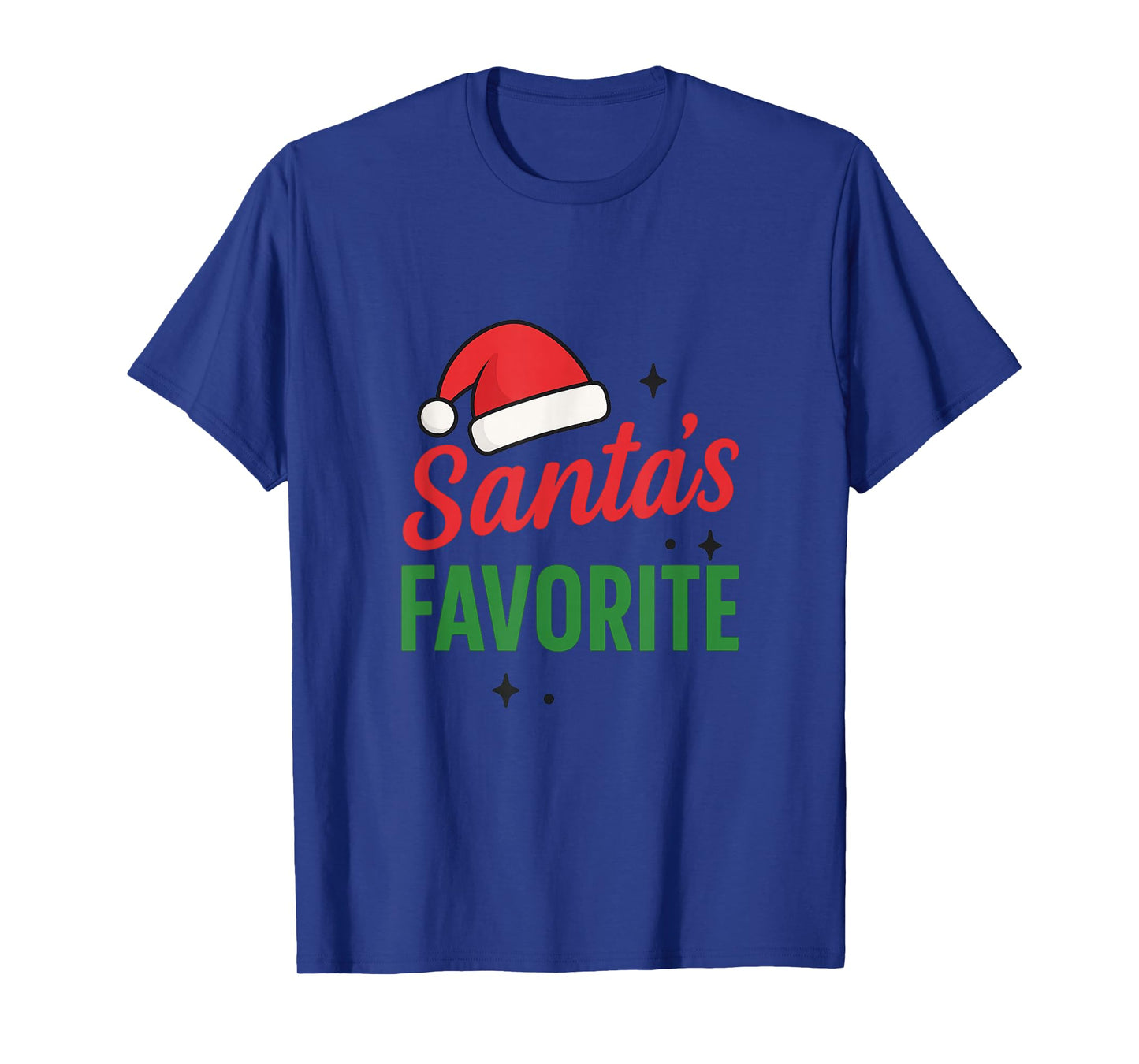 Santa’s Favorite – Funny Christmas Holiday Design T-Shirt