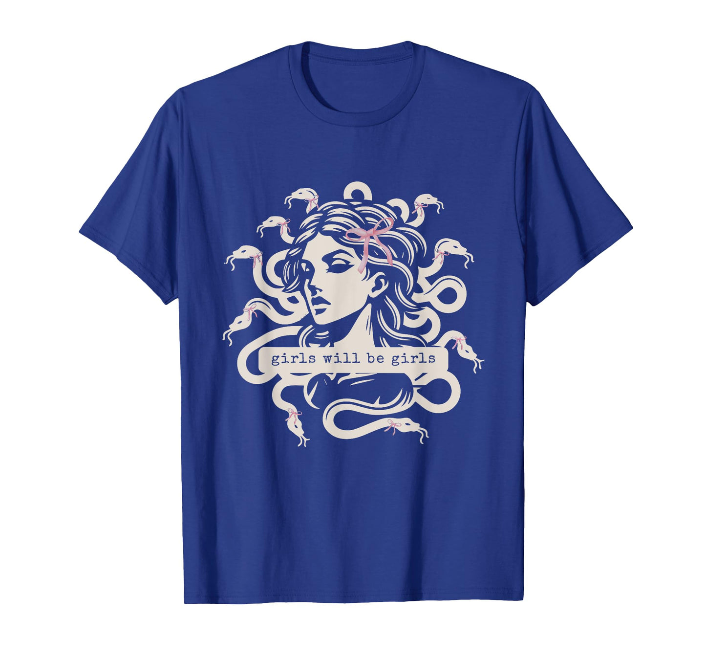 Medusa Girl Will Be Girls Feminist Womens Rights Couquette T-Shirt