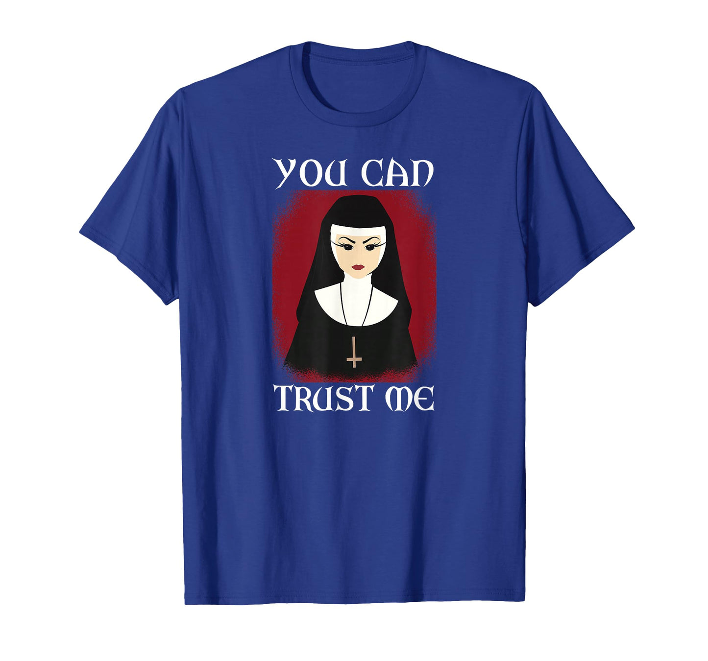 Occult Crucifix Nun Church Women Witchcraft Witch Gothic T-Shirt
