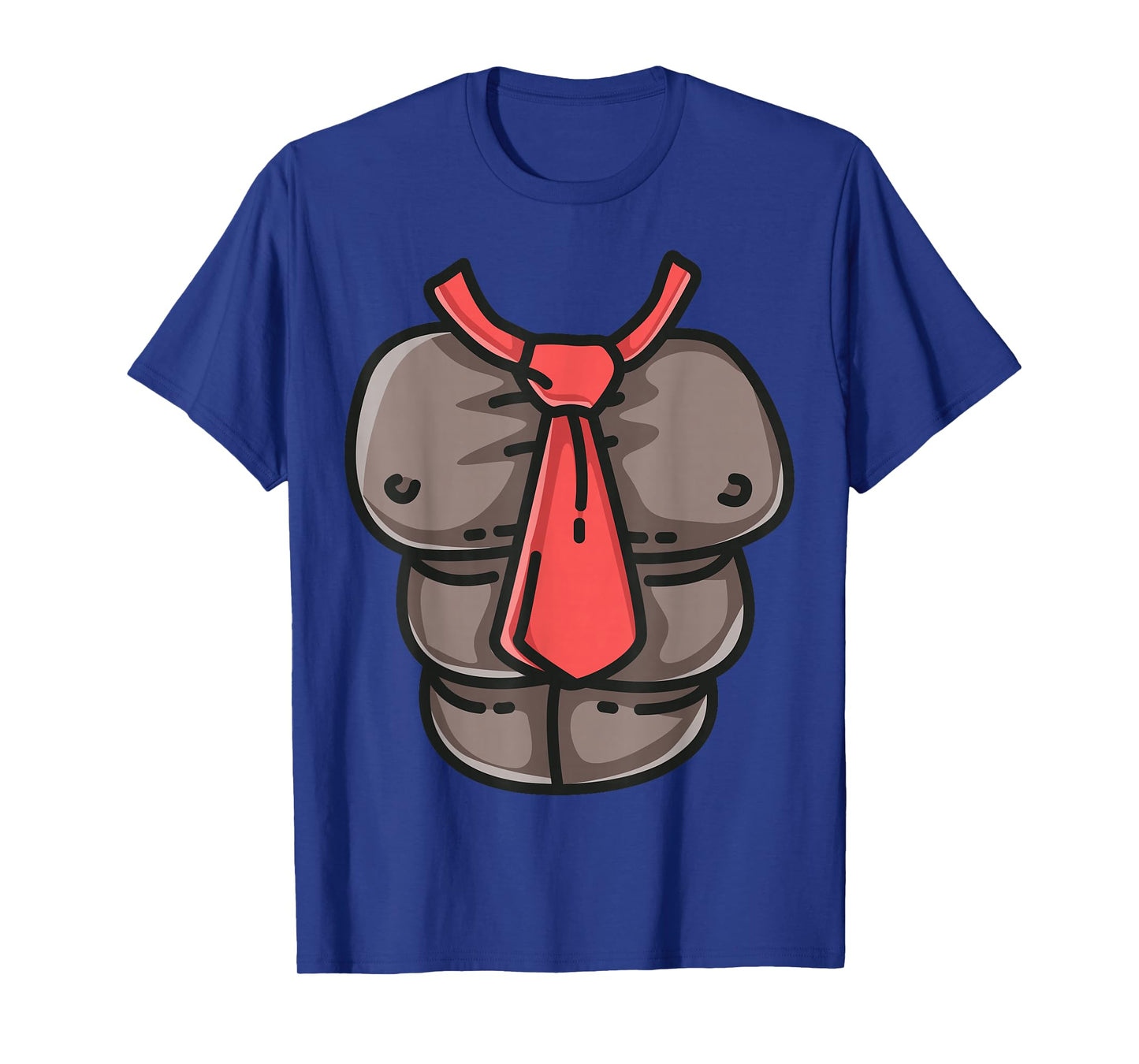 Donkey Monkey Chest Red Tie Game Cosplay Halloween Costume T-Shirt