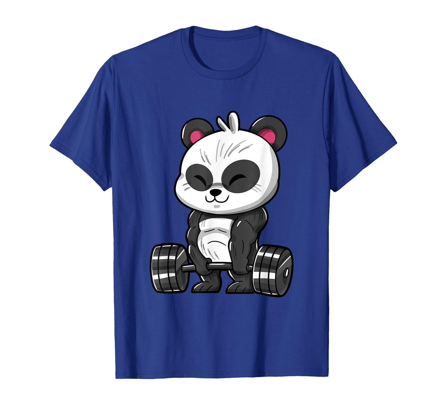 Weightlifting Panda Workout Bodybuilder Fitness Gym Panda T-Shirt
