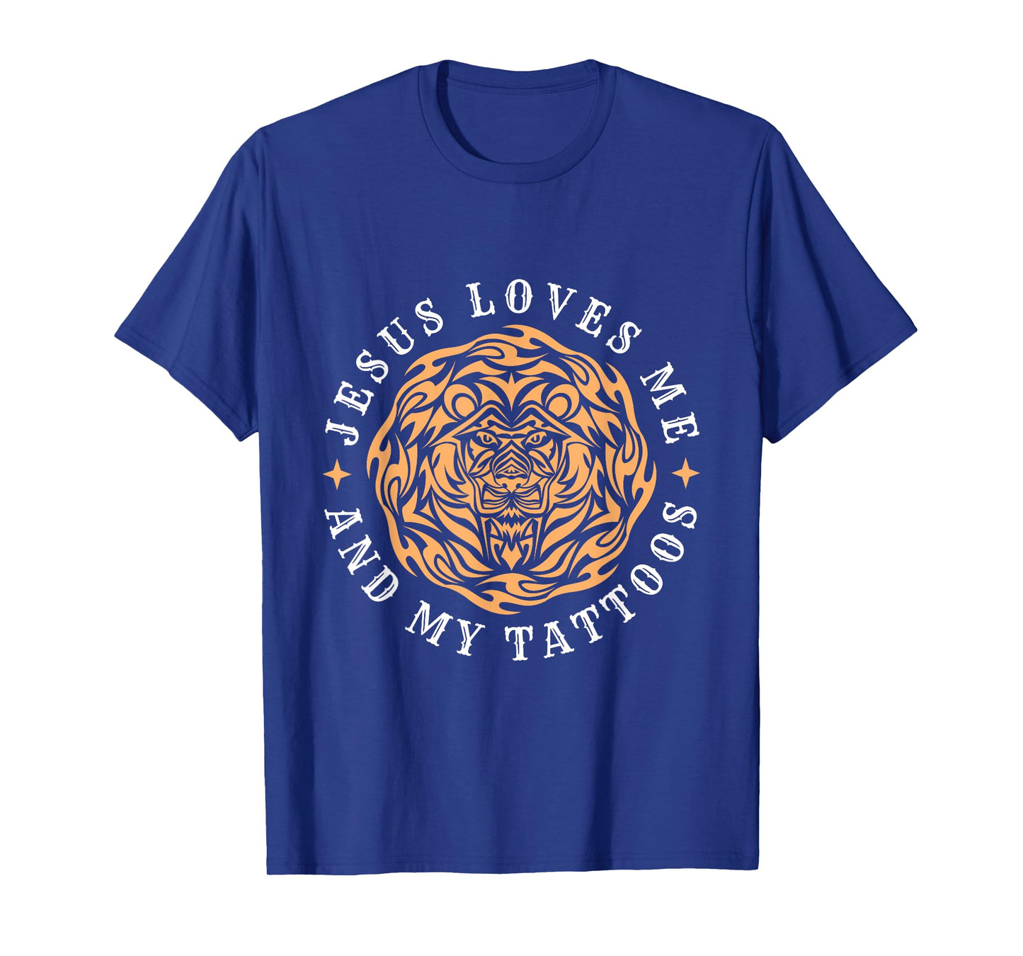 Jesus Loves Me And My Tattoos Tattoo T-Shirt