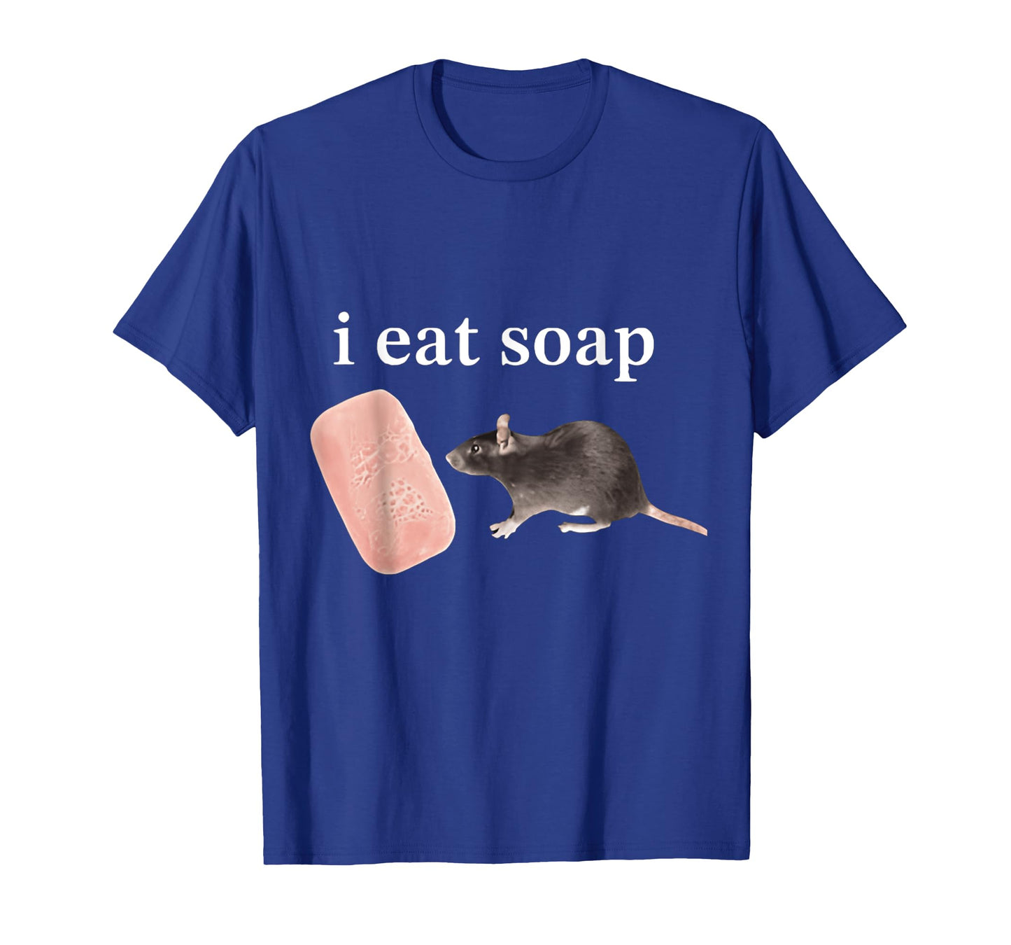 Vintage FUNNY Meme I Eat Soap Rat T-Shirt