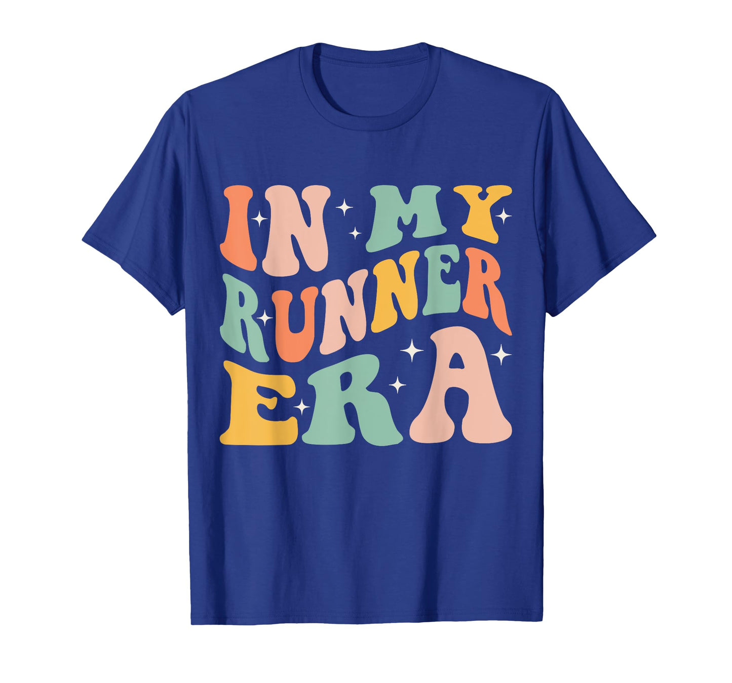 In My Runner Era Funny Running Marathon Groovy Running Mom T-Shirt