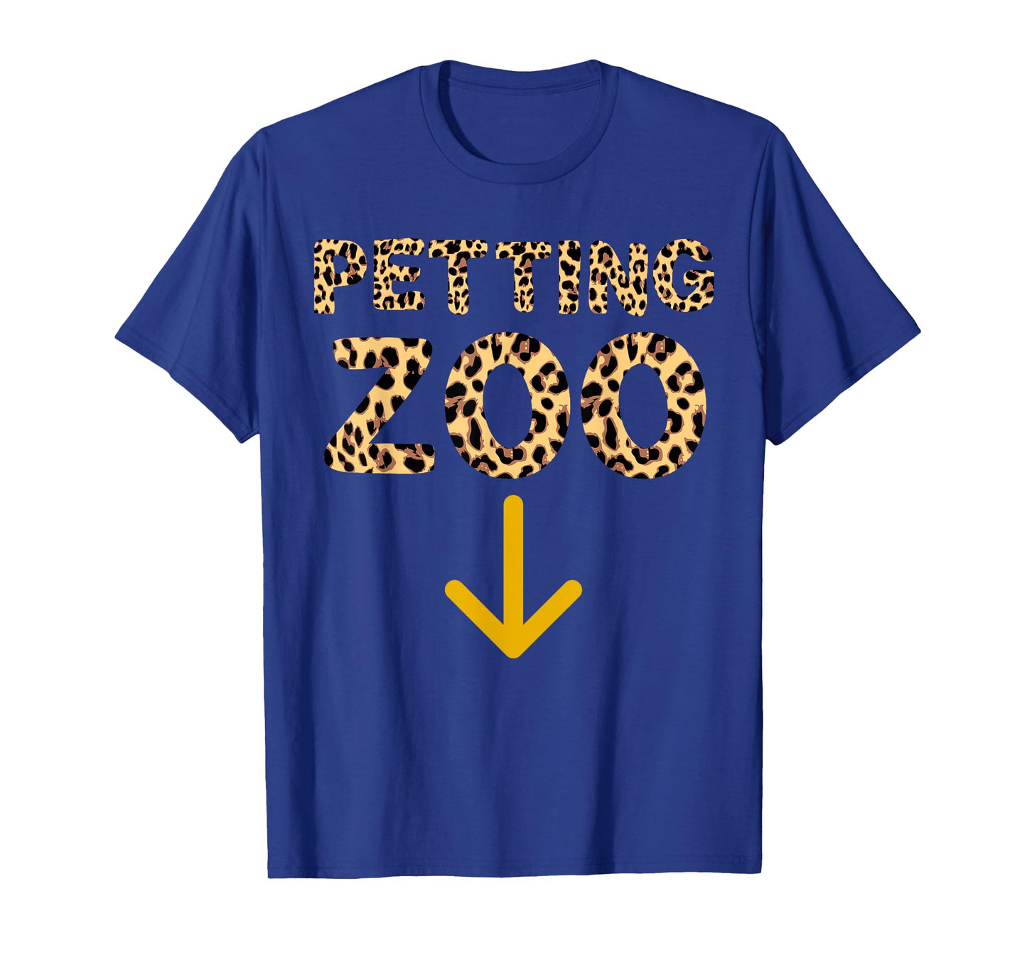 Mens Funny Guys Adult Humor Petting Zoo Arrow Down T-Shirt