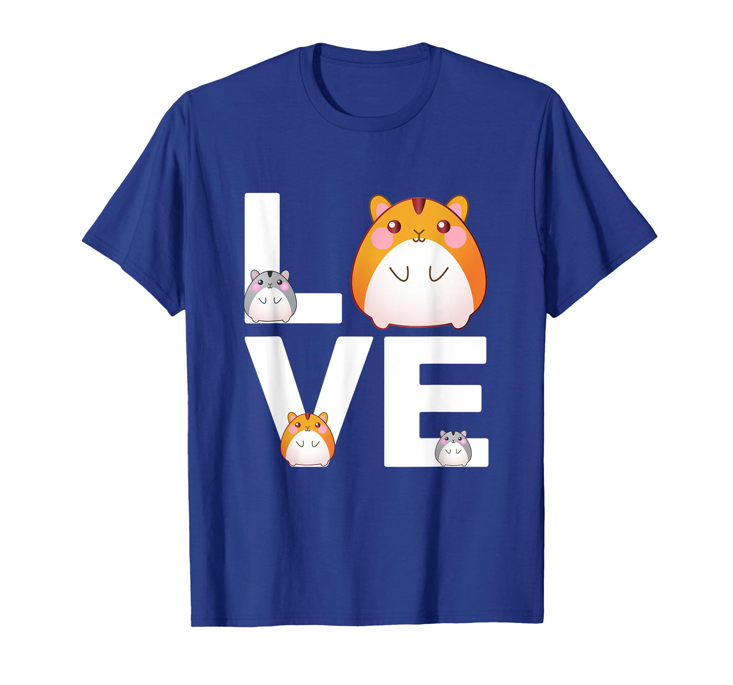 Funny Love Hamsters Shirt Animal Toys Pets Lovers TShirt T-Shirt