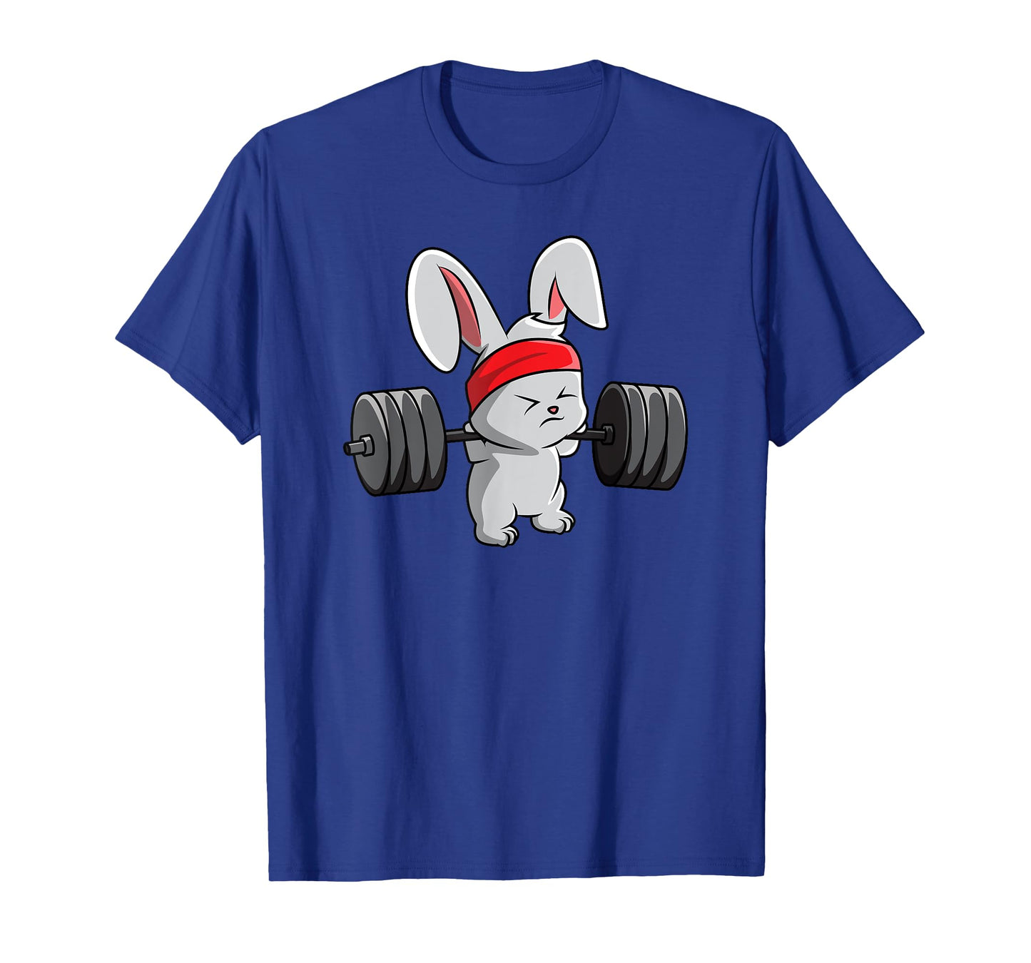 Bunny Gym T-Shirt, Rabbit Fitness Weightlifting Shirt T-Shirt