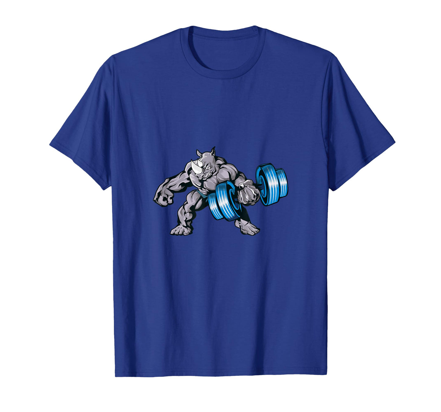 Rhino Lifting Weights Bodybuilding Beast Gym Fitness T-Shirt