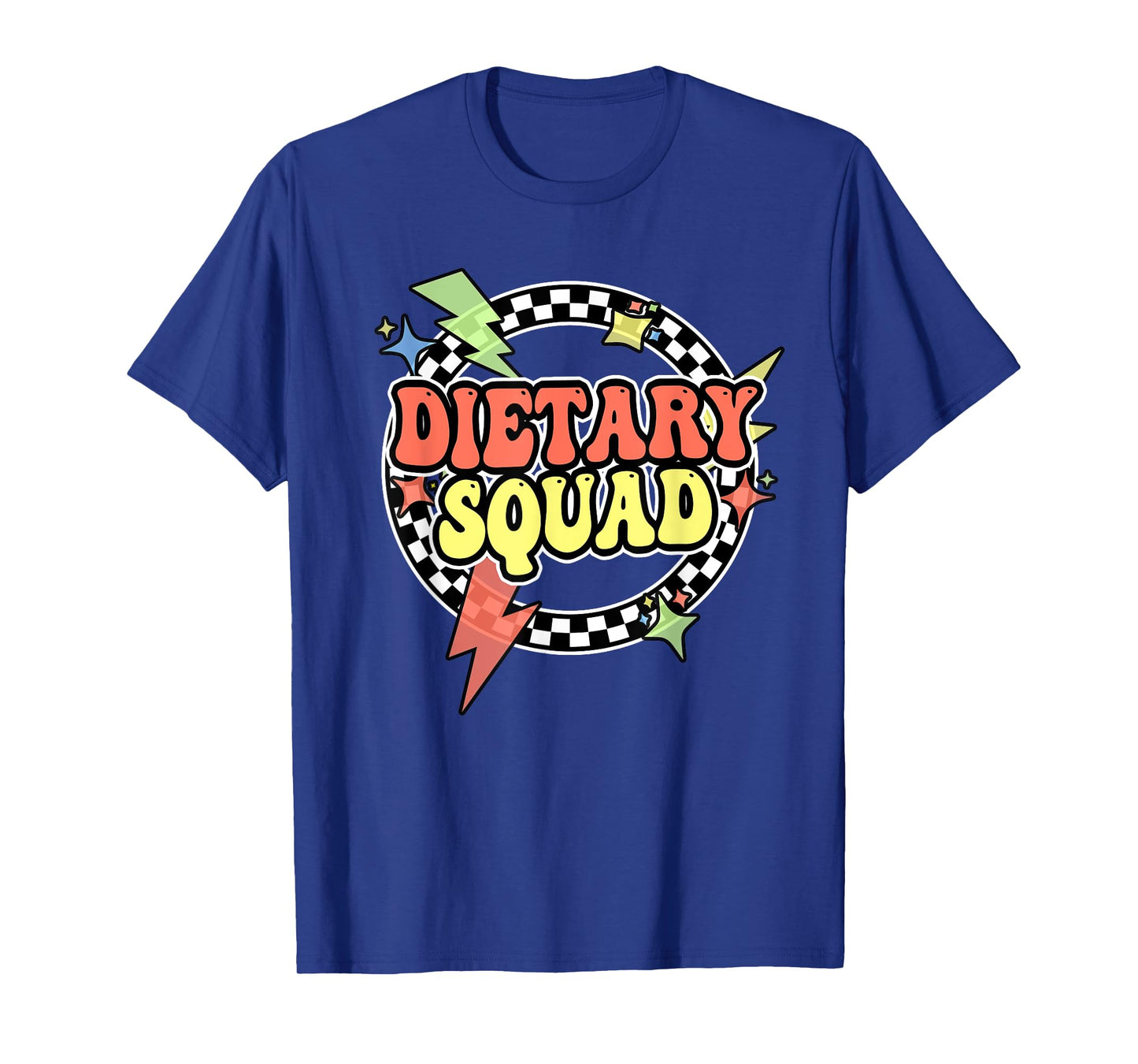 Retro Dietary Squad Dietary Appreciation Week For Staff T-Shirt