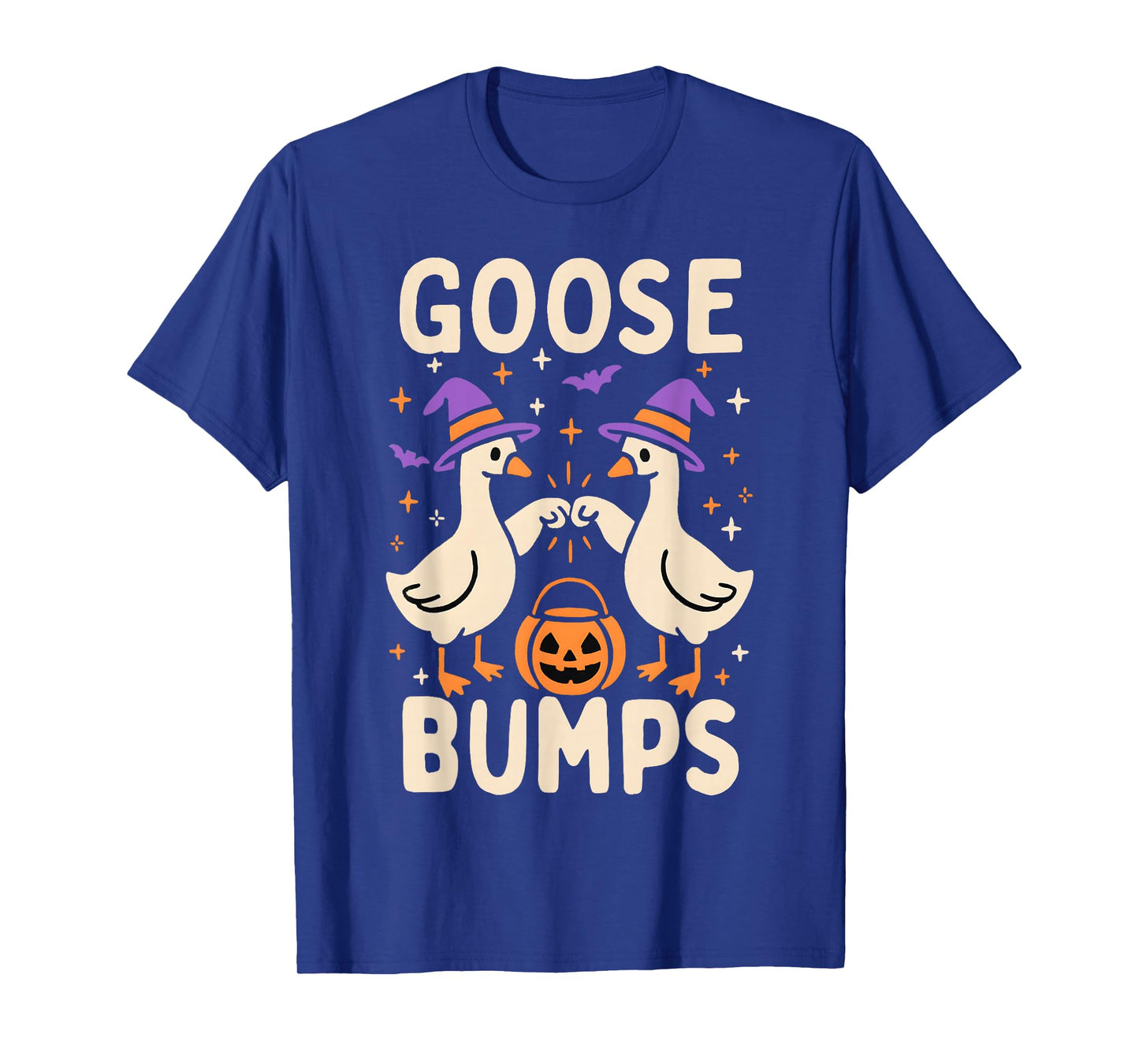 Goose Bumps Goosebumps Halloween Silly Meme Funny Fist Bump T-Shirt