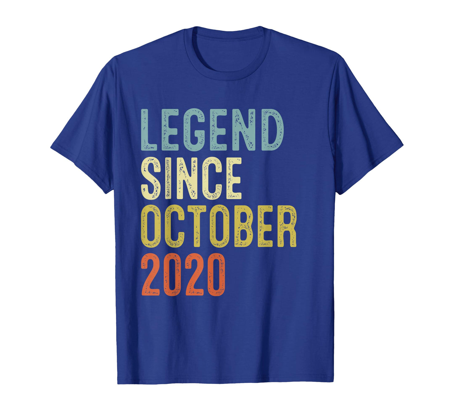 Legend Since October 2020 5th Birthday Gifts 5 Year Old T-Shirt