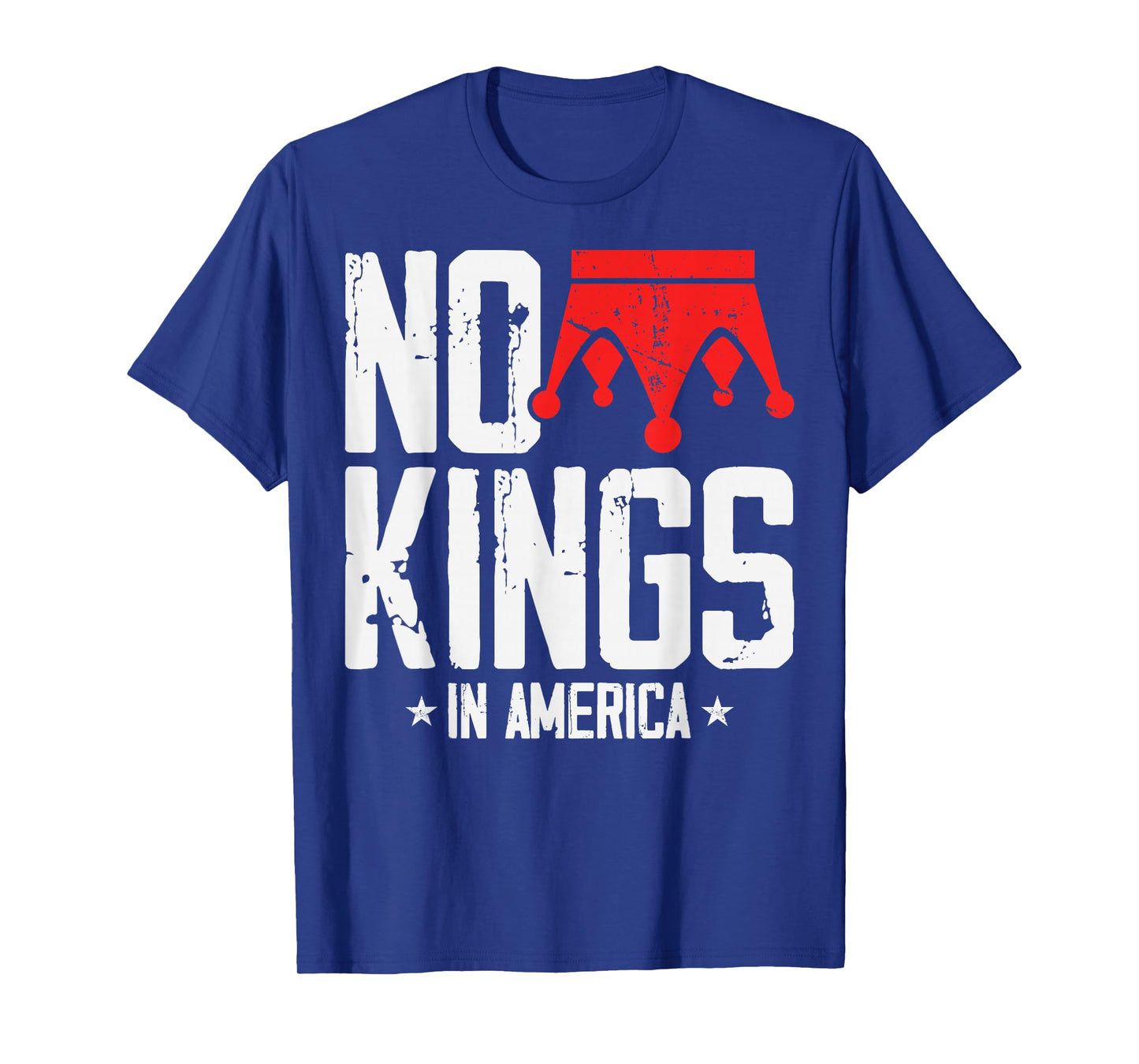 No Kings Vintage Patriotic Freedom Liberty Usa Liberty T-Shirt