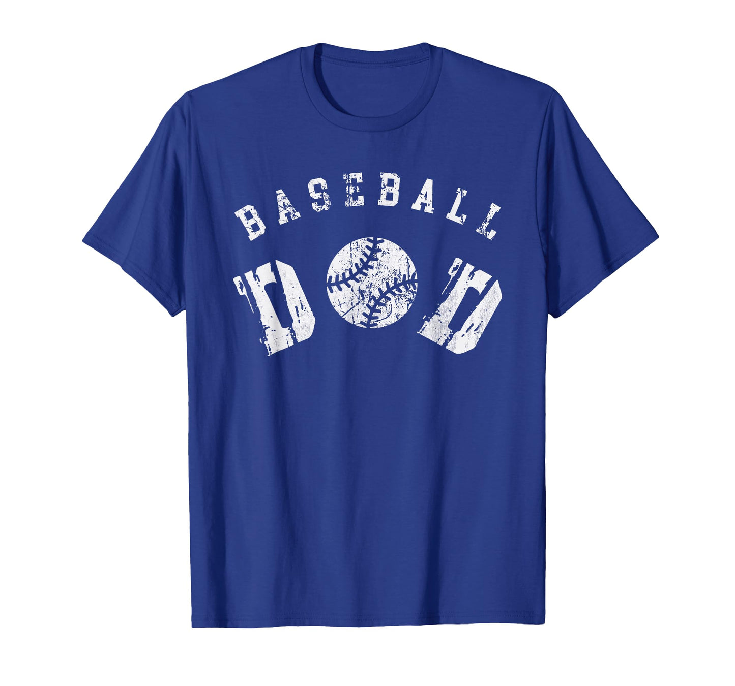 Retro Baseball Dad Happy Fathers Day for Men Sports Lovers T-Shirt