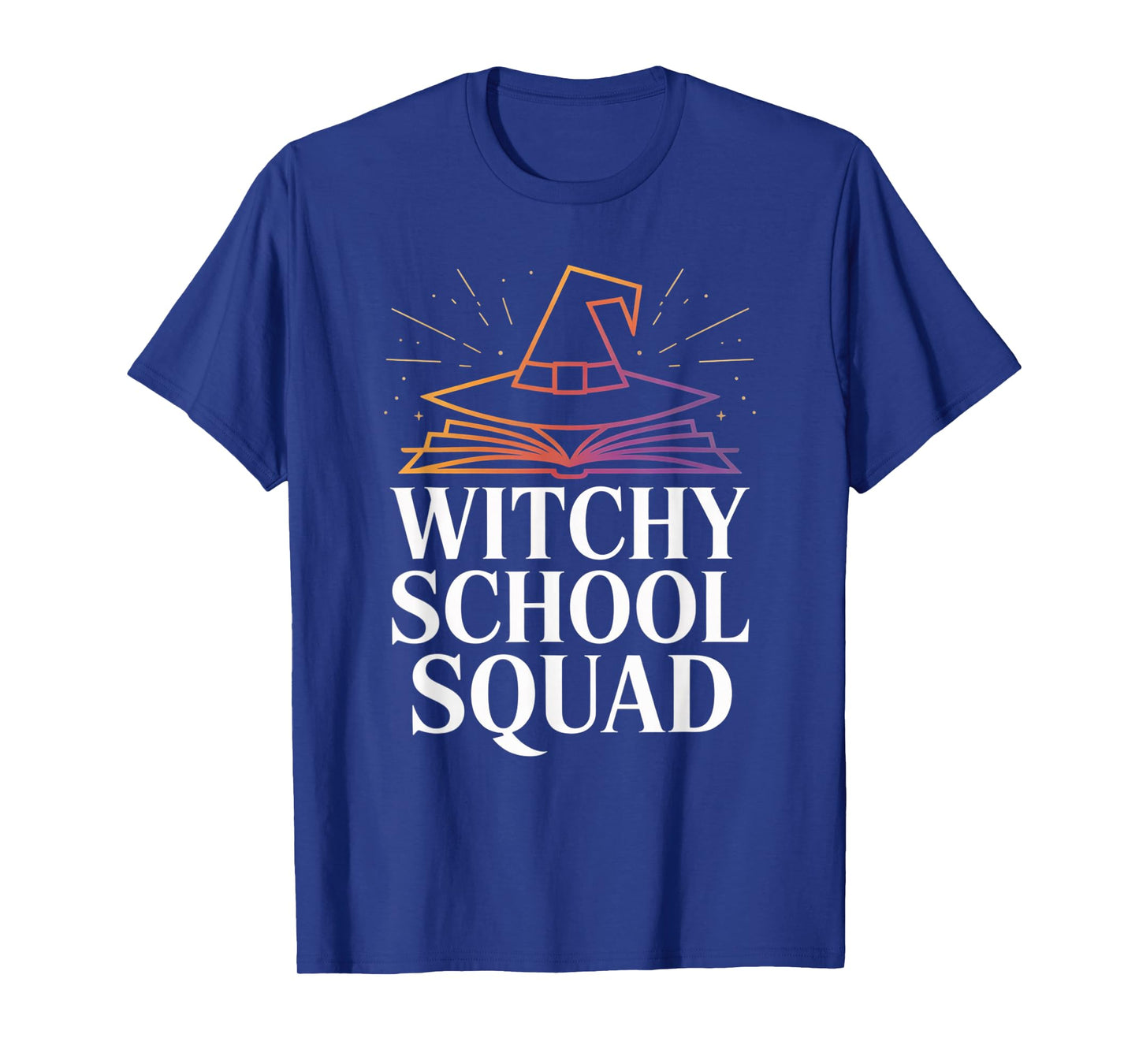 Witchy School Squad Halloween Teacher Student Classroom Tee T-Shirt
