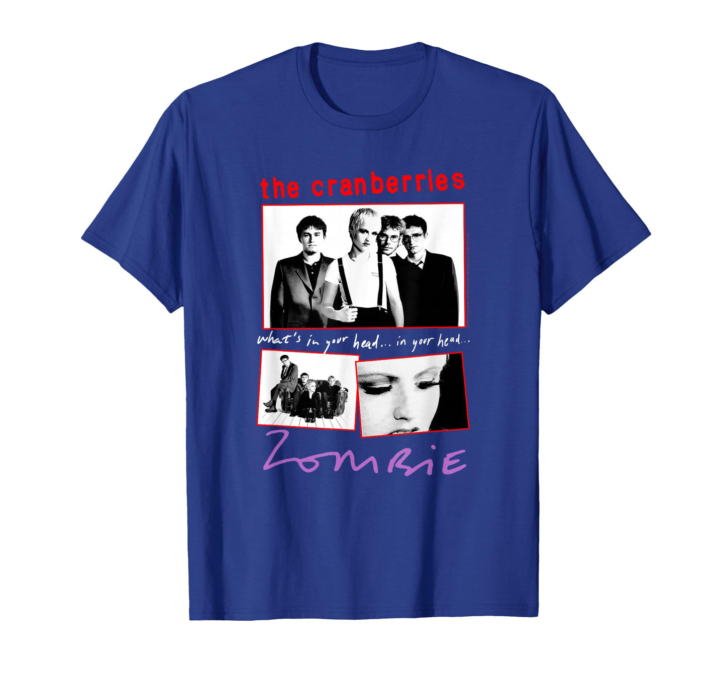 The Cranberries Zombie Collage Vintage Band T-Shirt