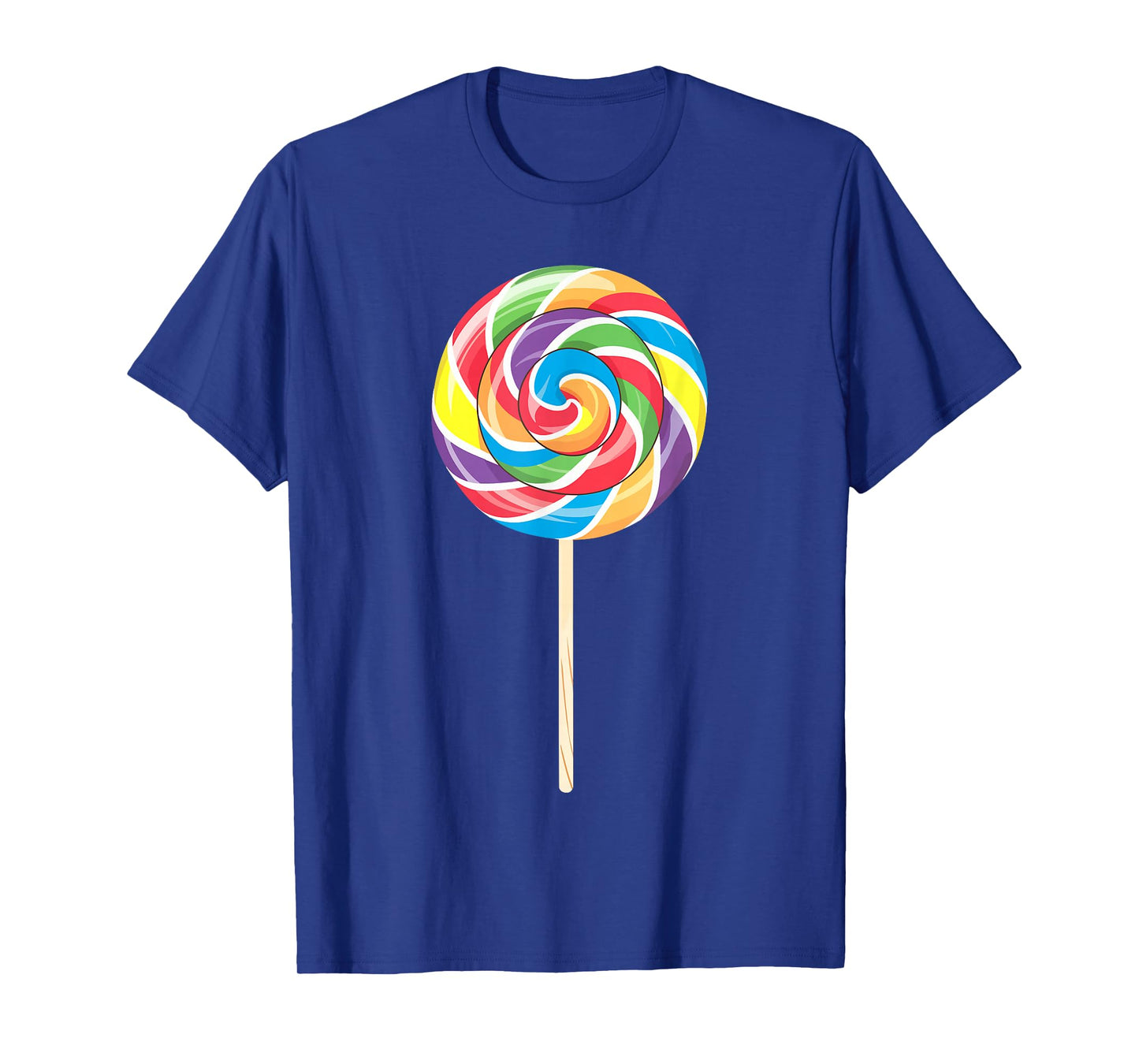 Lollipop Shirt Men Women Kids Rainbow Sucker Candy Costume T-Shirt
