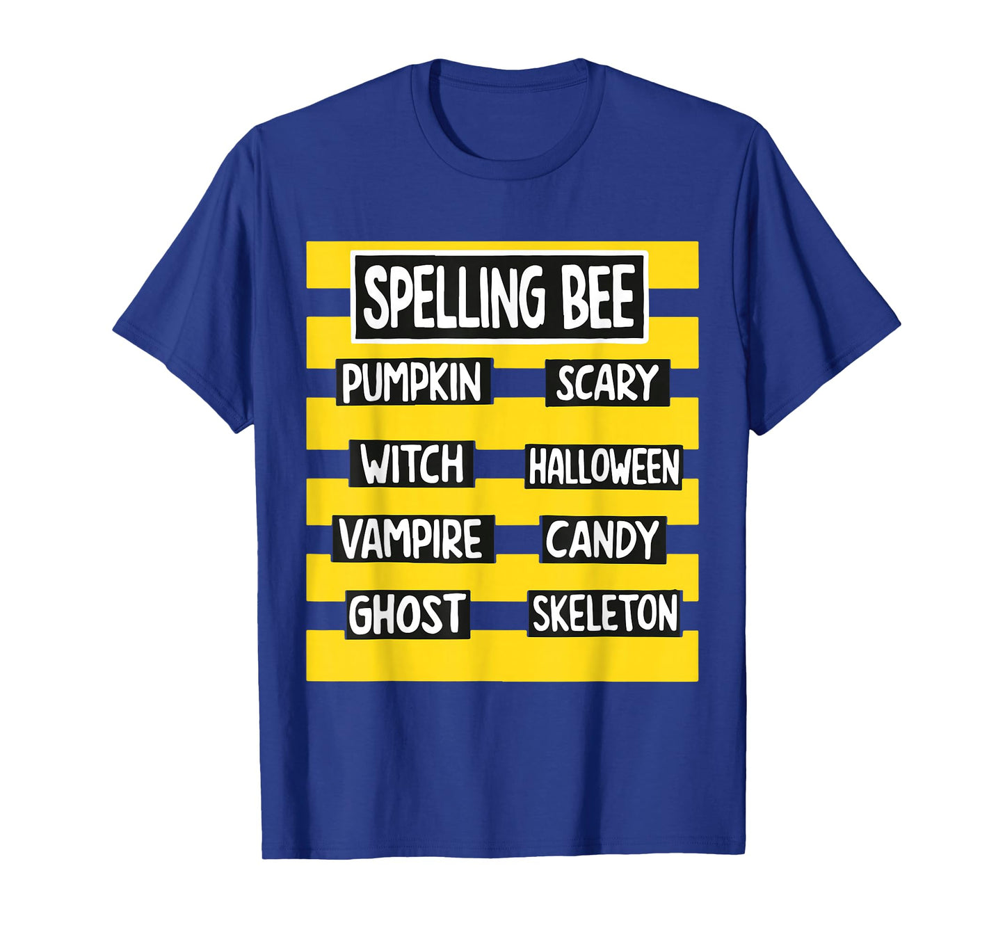 Funny Pun Halloween Costume for Teachers spelling bee T-Shirt