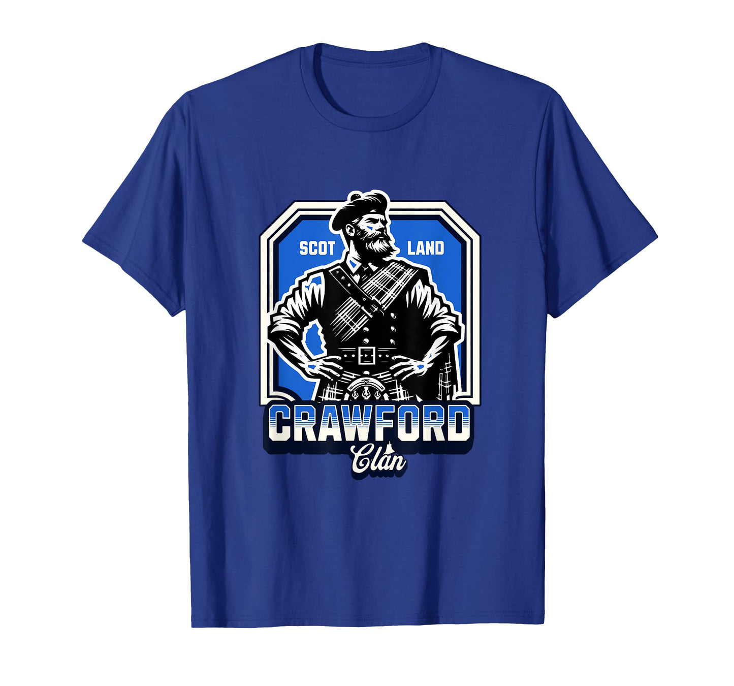 Crawford Clan Scottish Gaelic Name T-Shirt